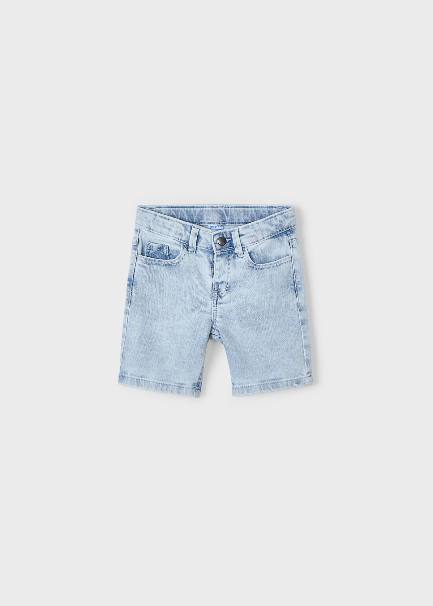 Bermudy jeansowe basic dla chłopca