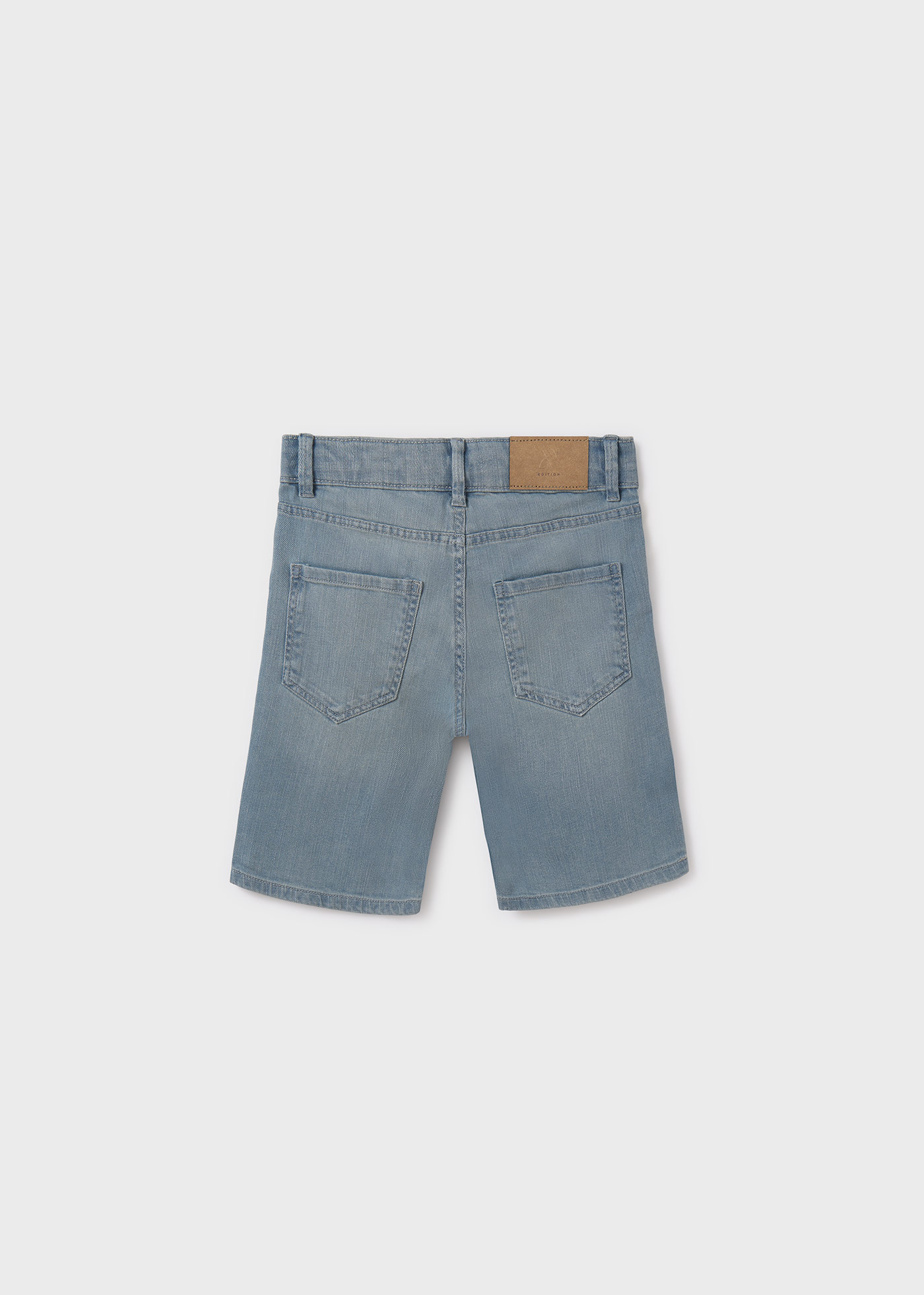 Boy basic denim shorts