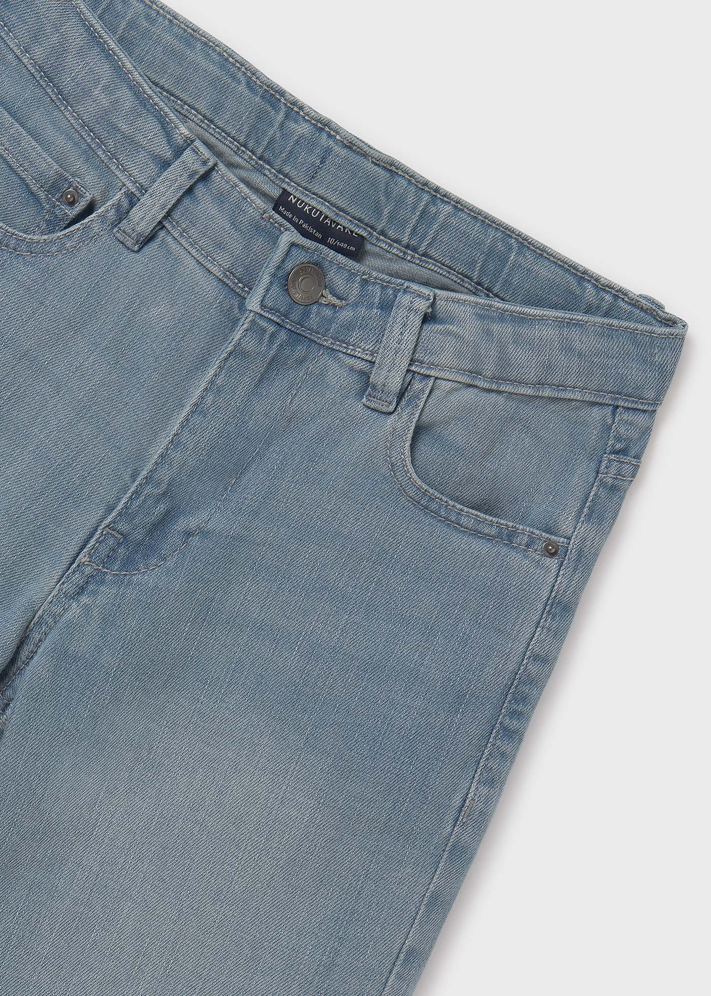 Bermudy jeansowe basic dla chłopca