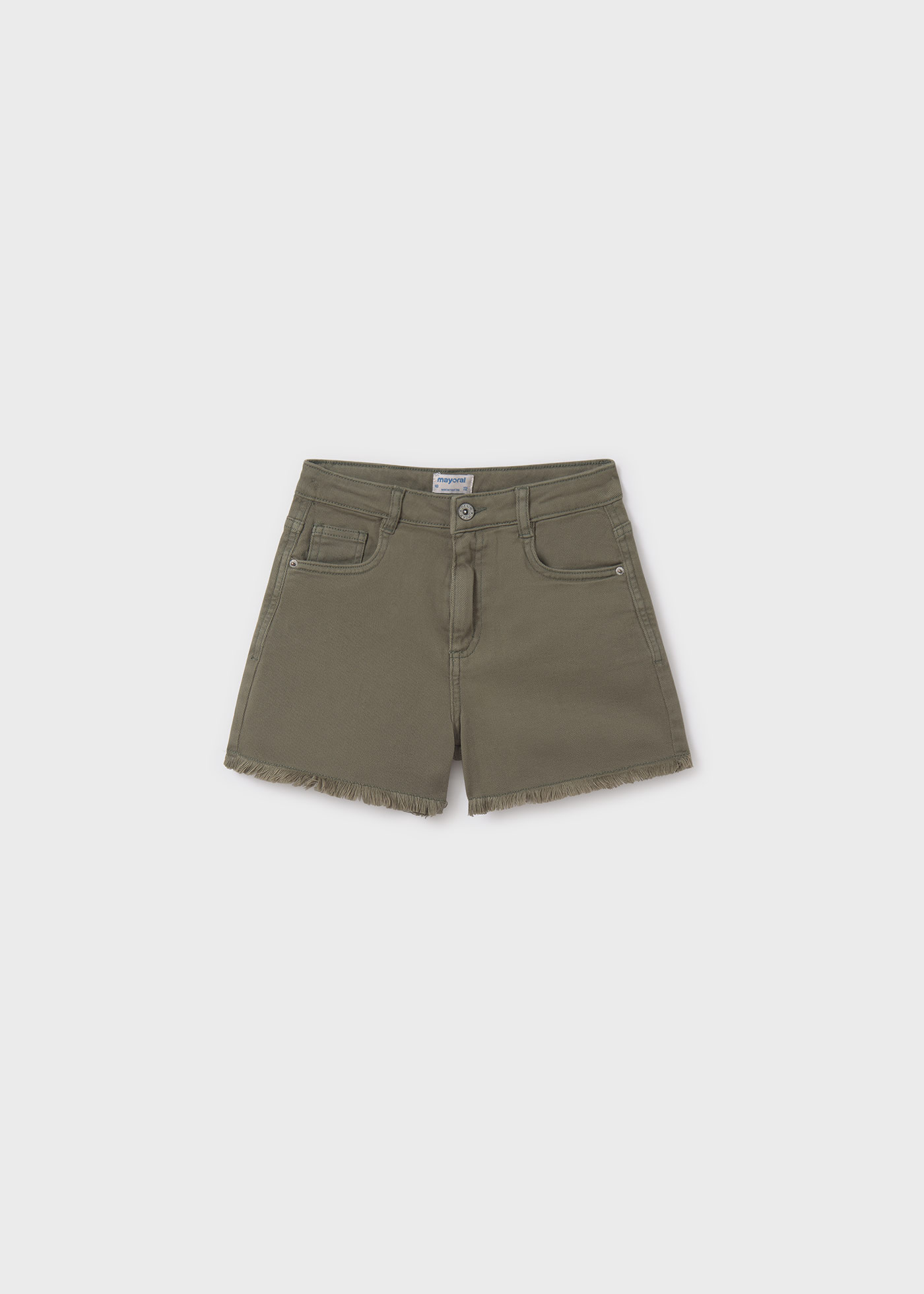 Pantalón corto sarga básico chica