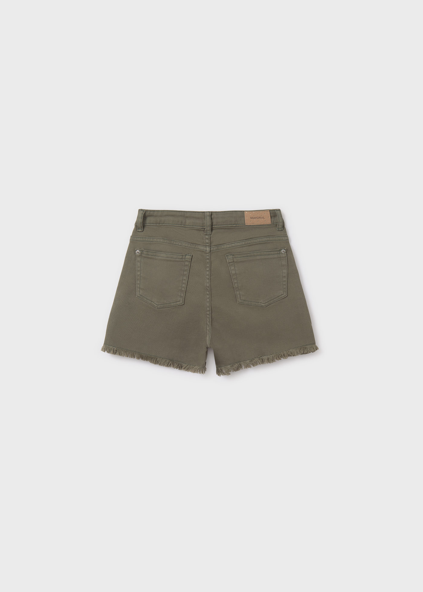 Pantalón corto sarga básico chica