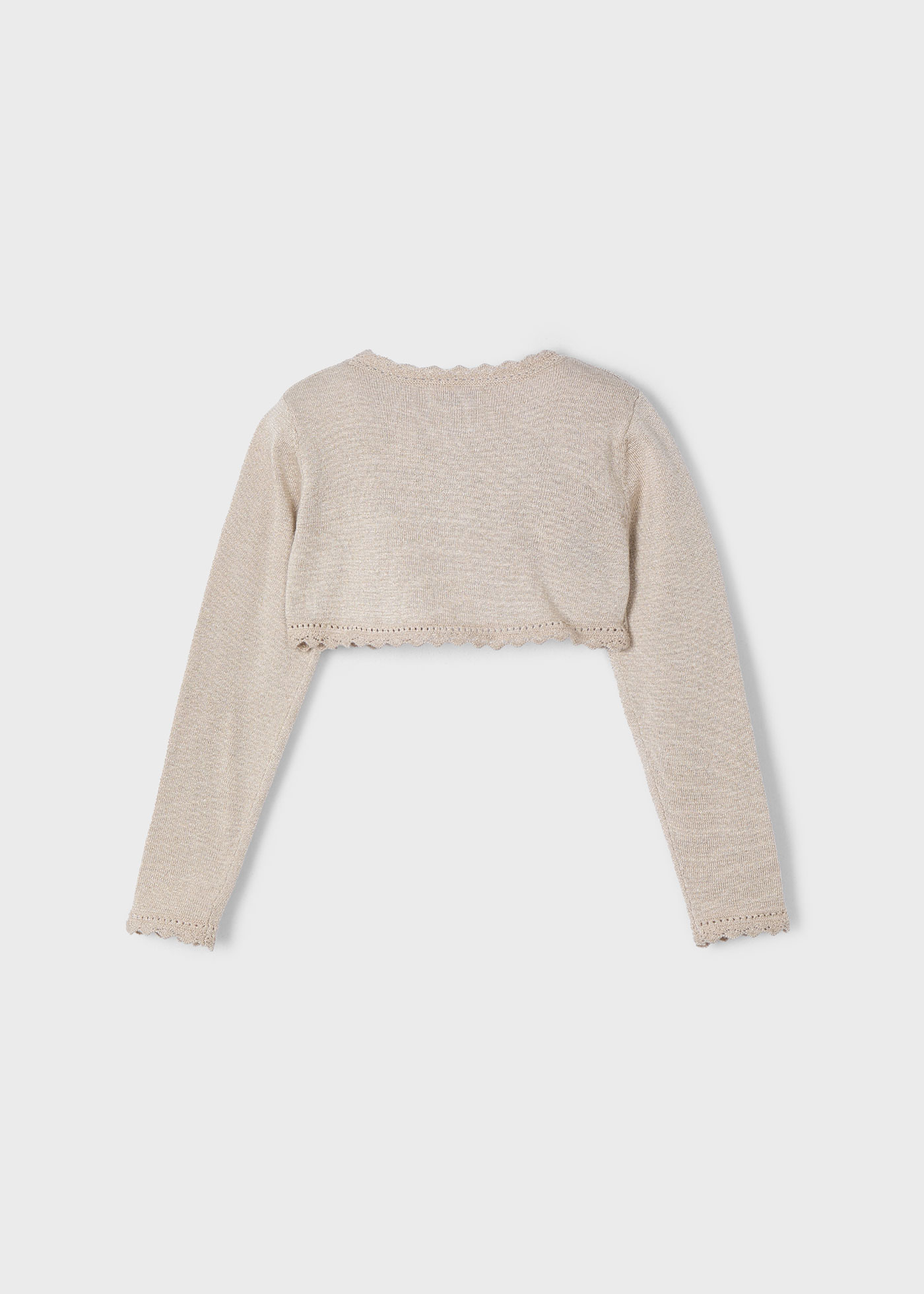 Cardigan basic tricot fetita