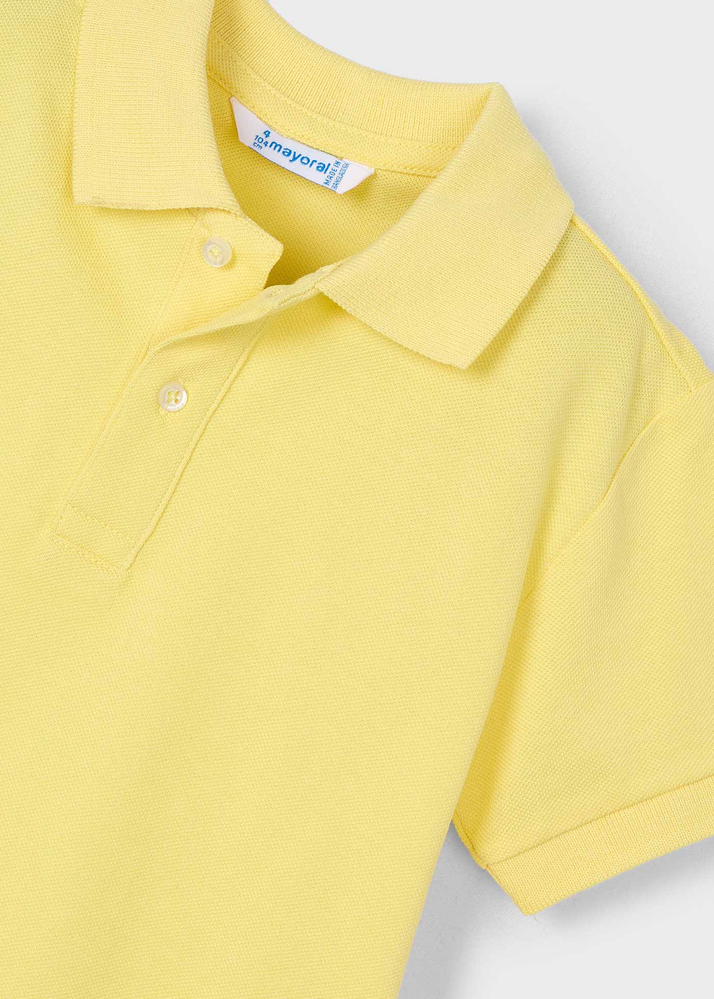 Boy basic polo shirt