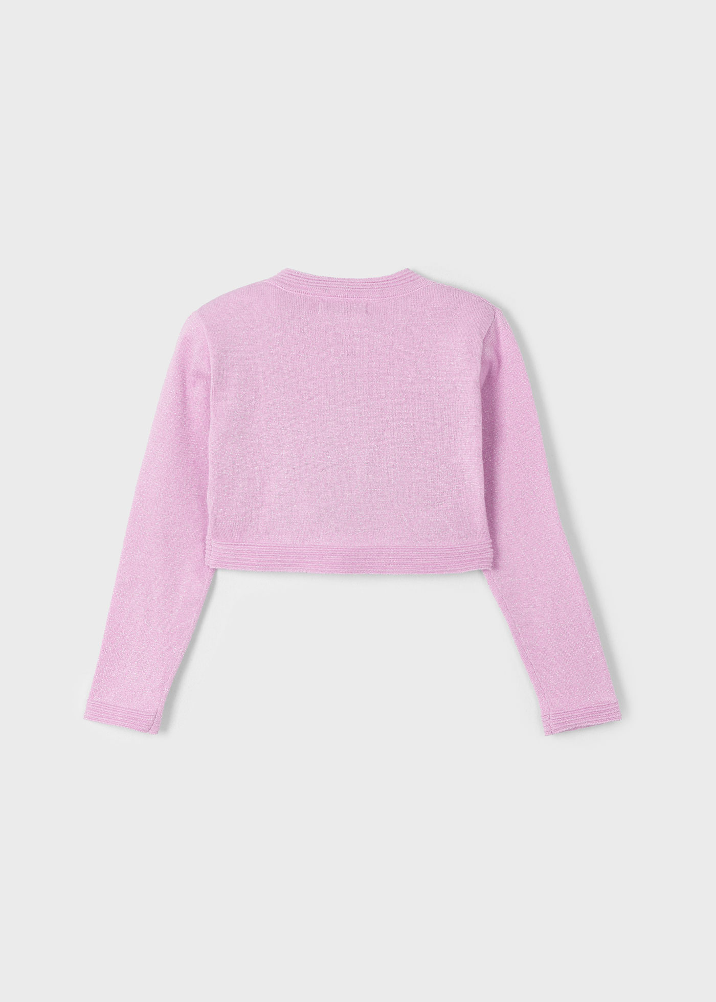 Cardigan basico in maglia bambina