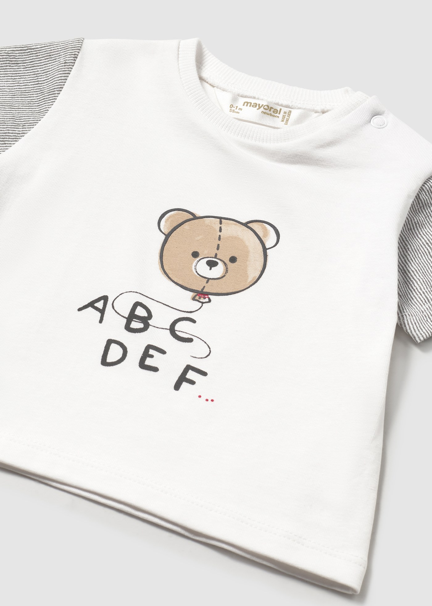 Tricou cu imprimeu nou-nascut