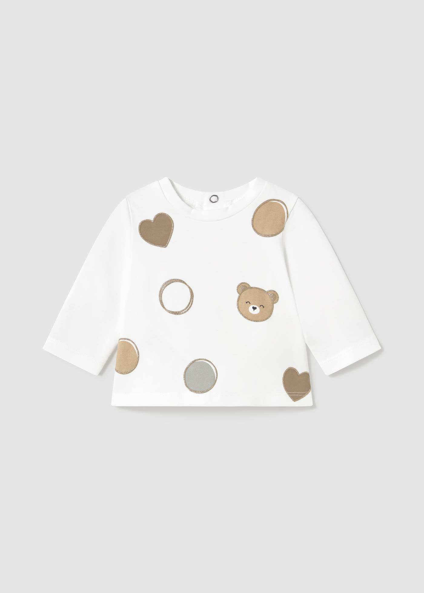 Tricou cu maneca lunga nou-nascut