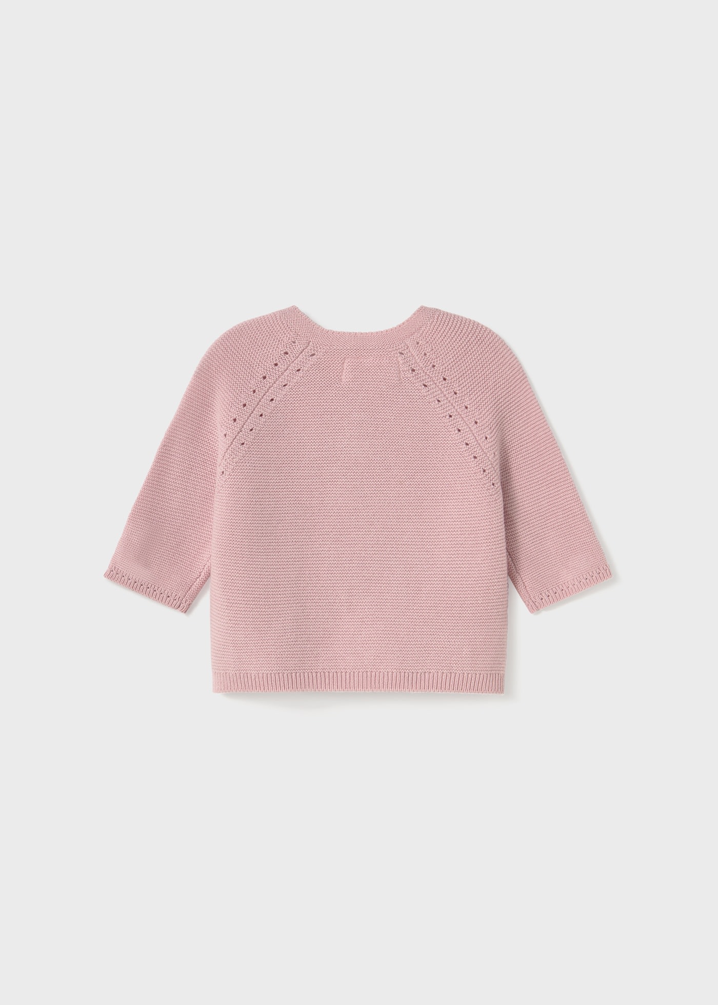 Rebeca tricot botones recién nacida