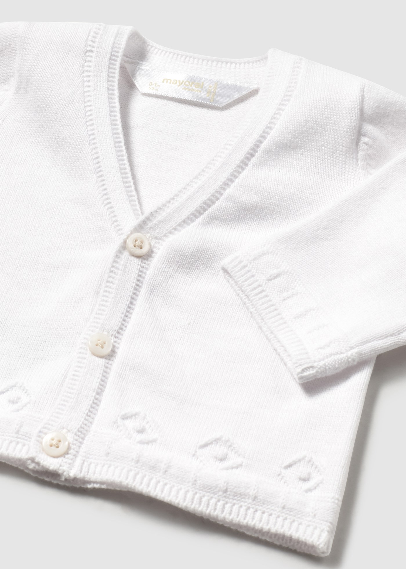 Giacca modello cardigan  neonato