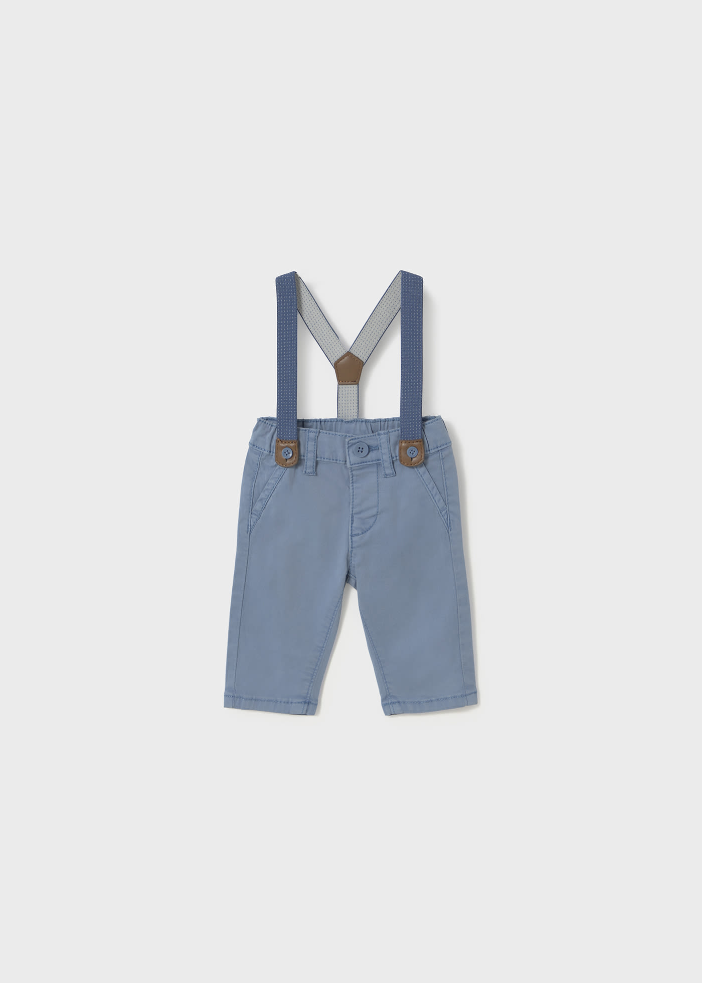 Pantaloni lungi cu bretele nou-nascut