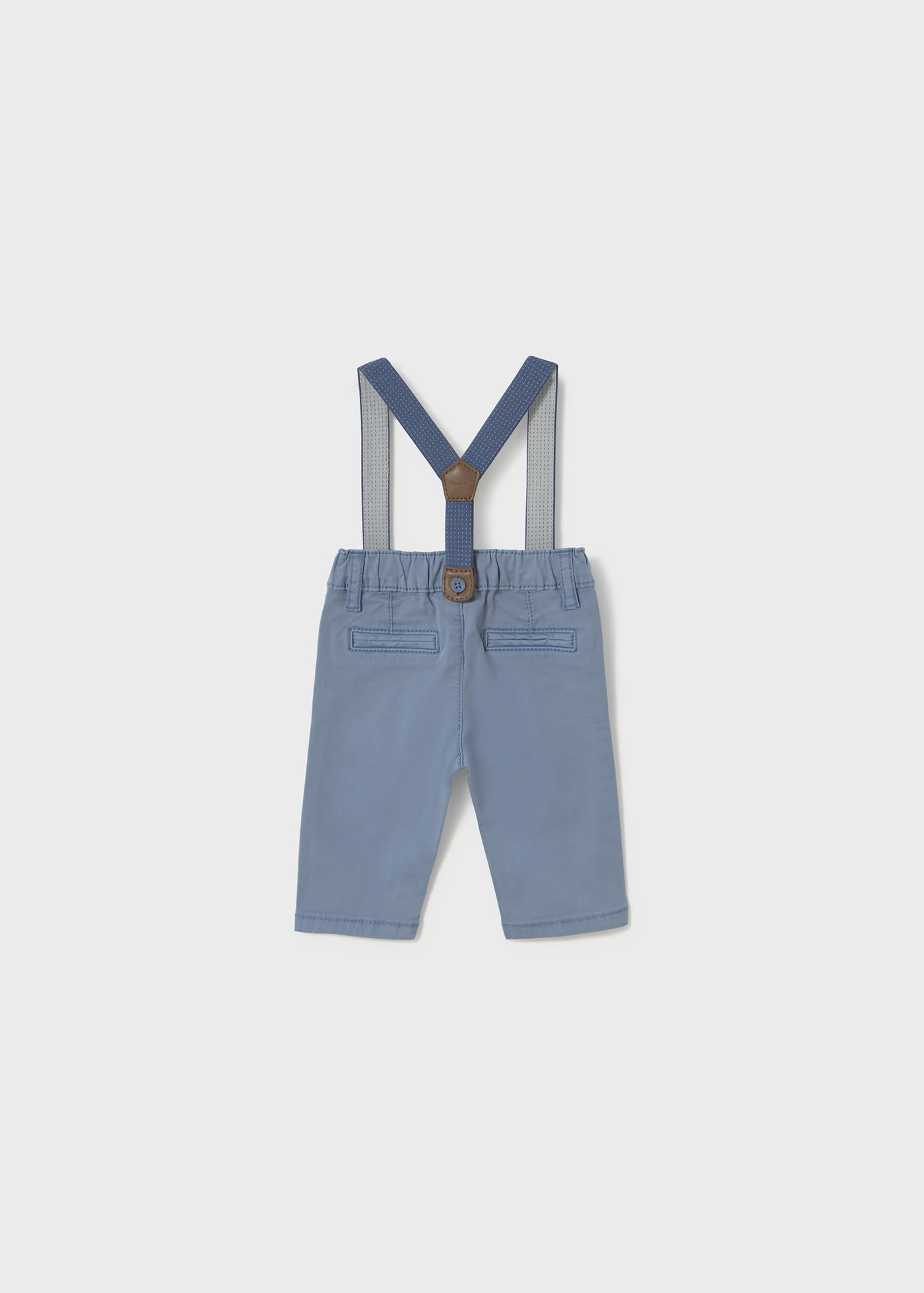 Pantalone bretelle neonato