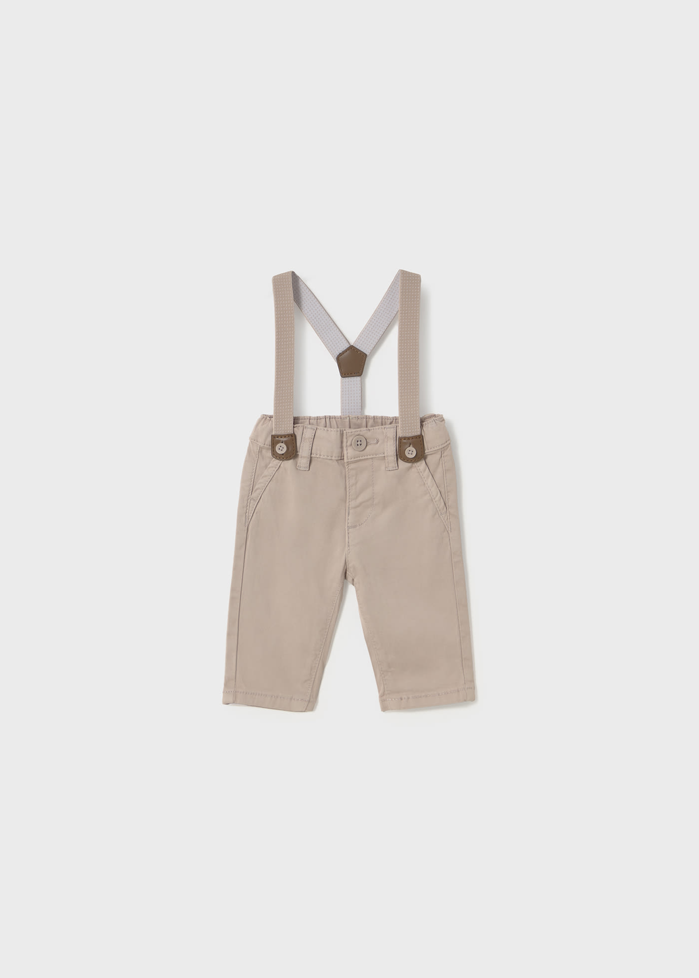 Newborn boy trousers with braces