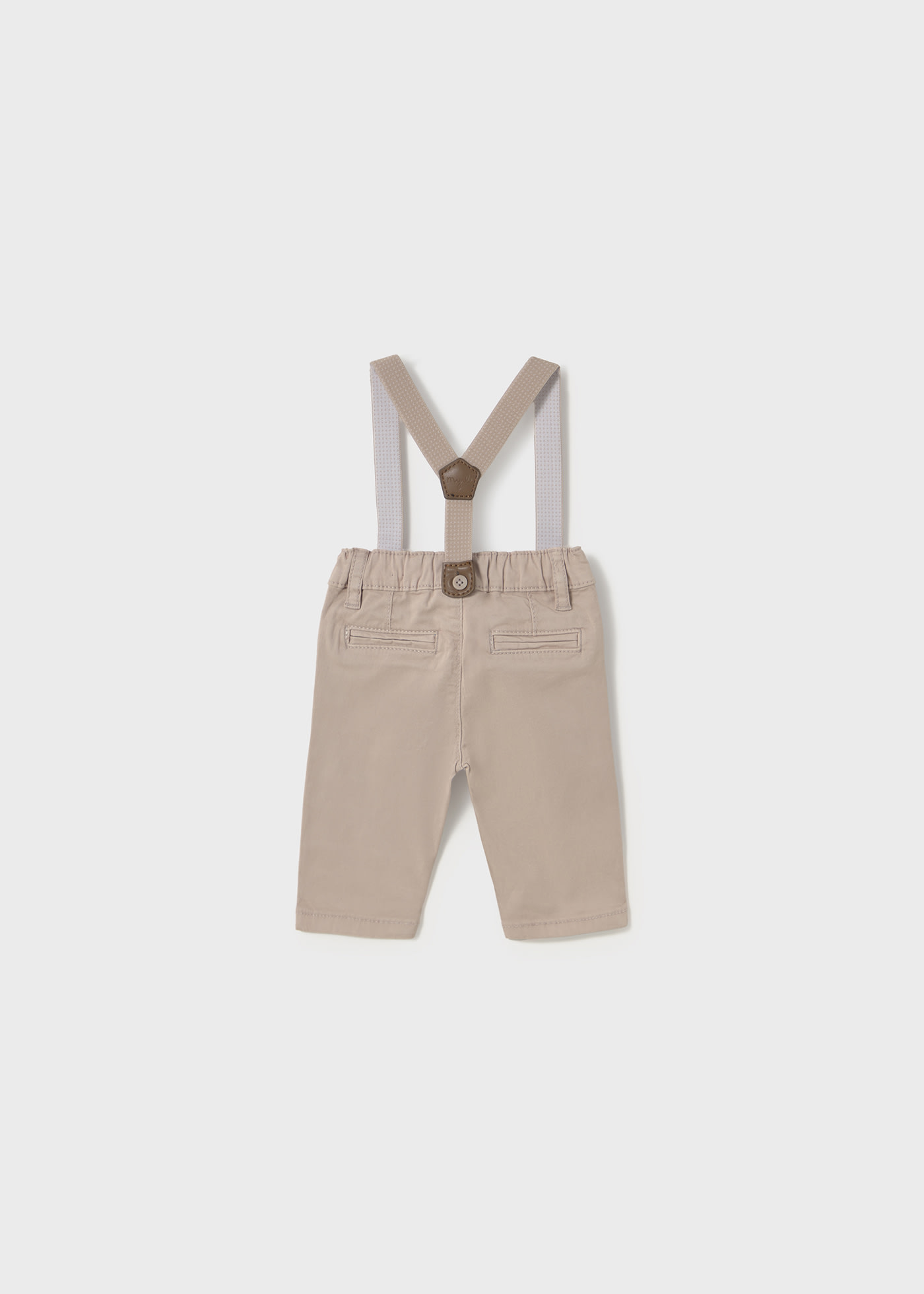 Pantalone bretelle neonato