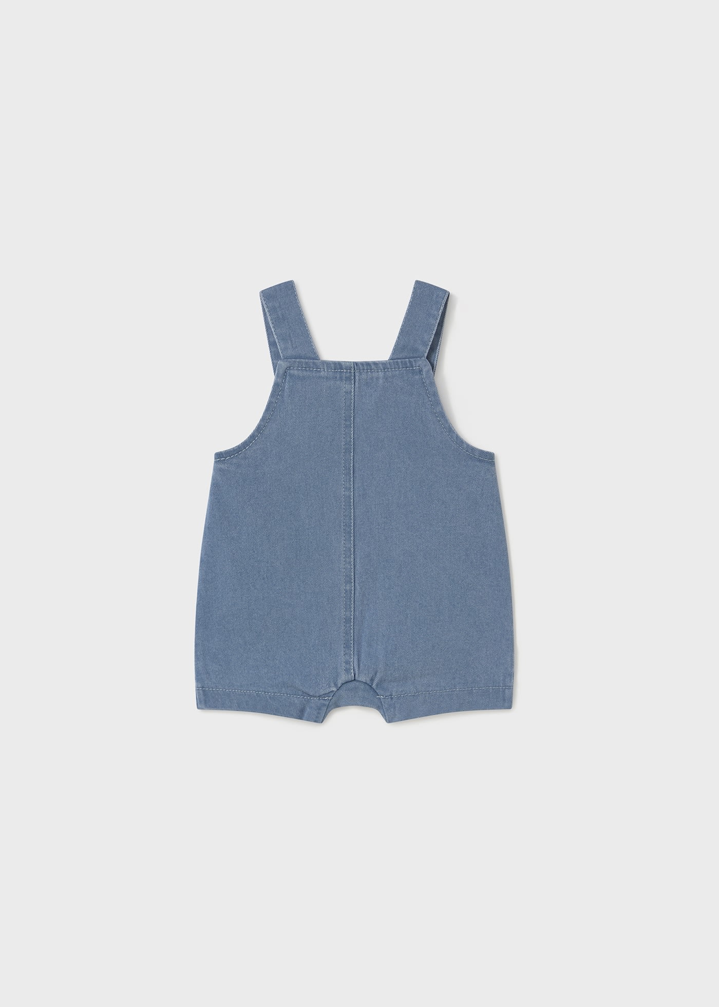 Salopette courte en denim  nouveau-né