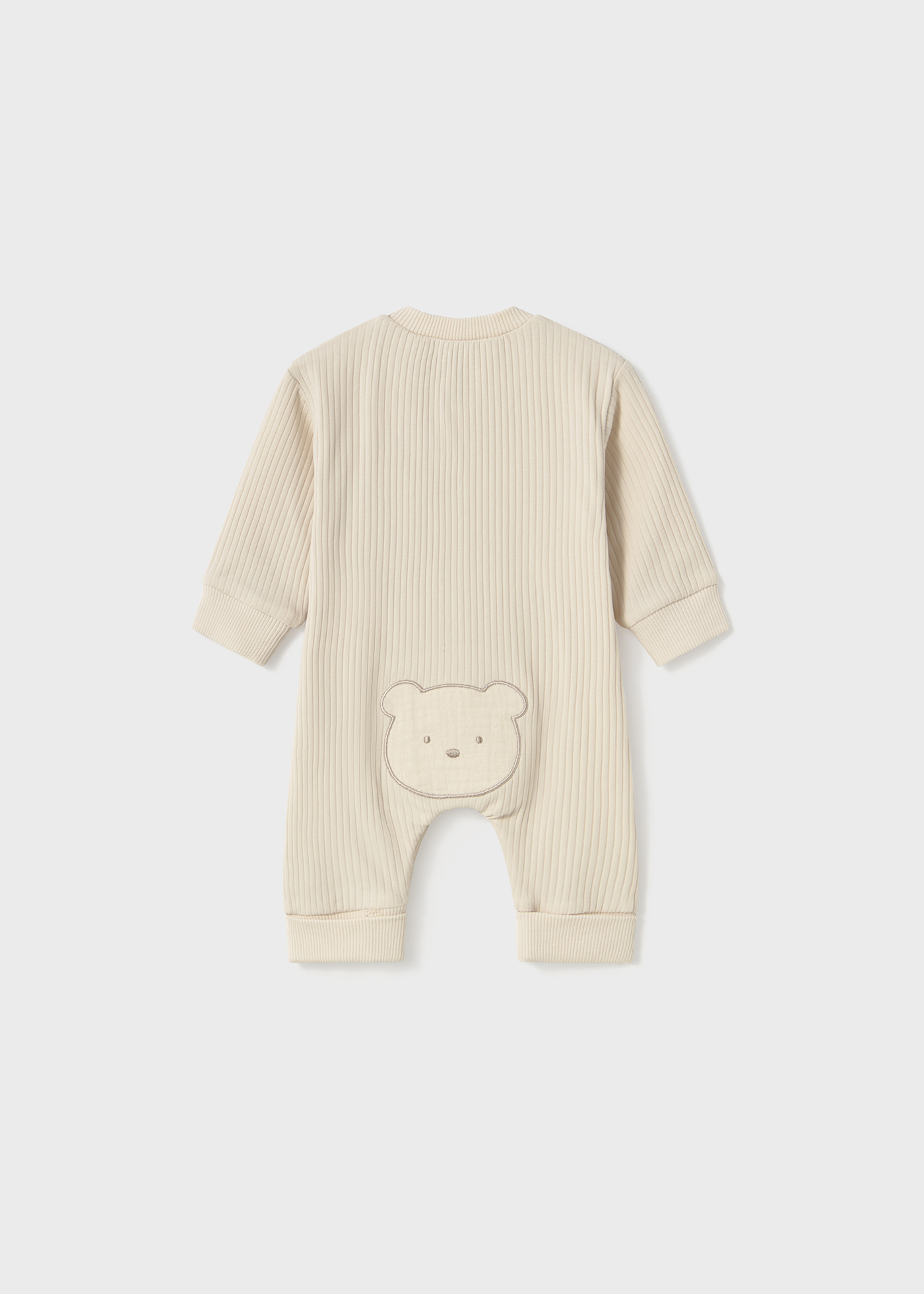 Newborn boy teddy romper