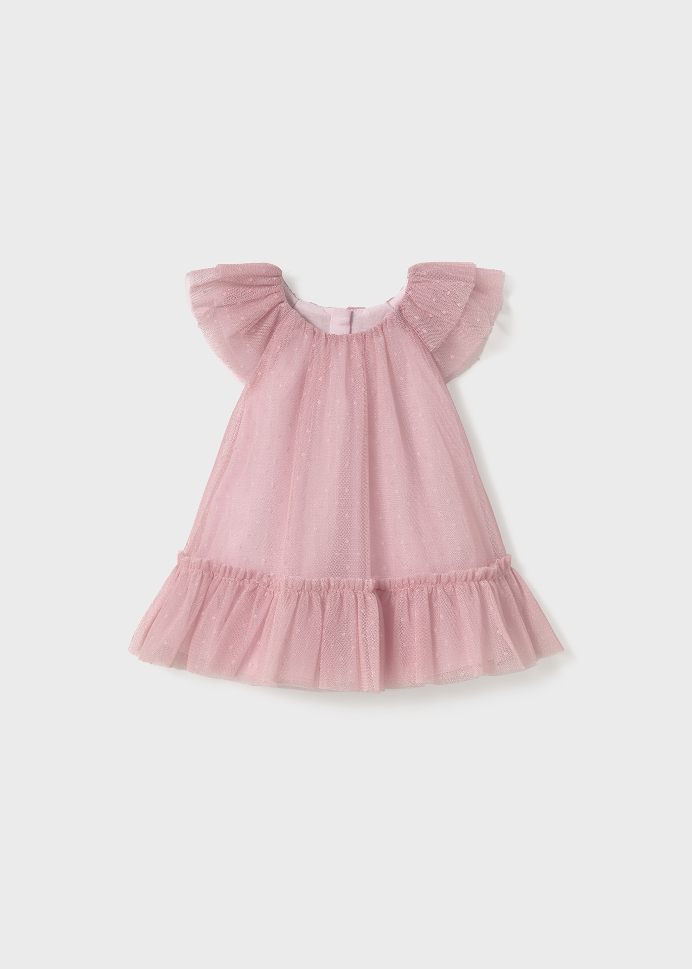 Newborn girl tulle dress