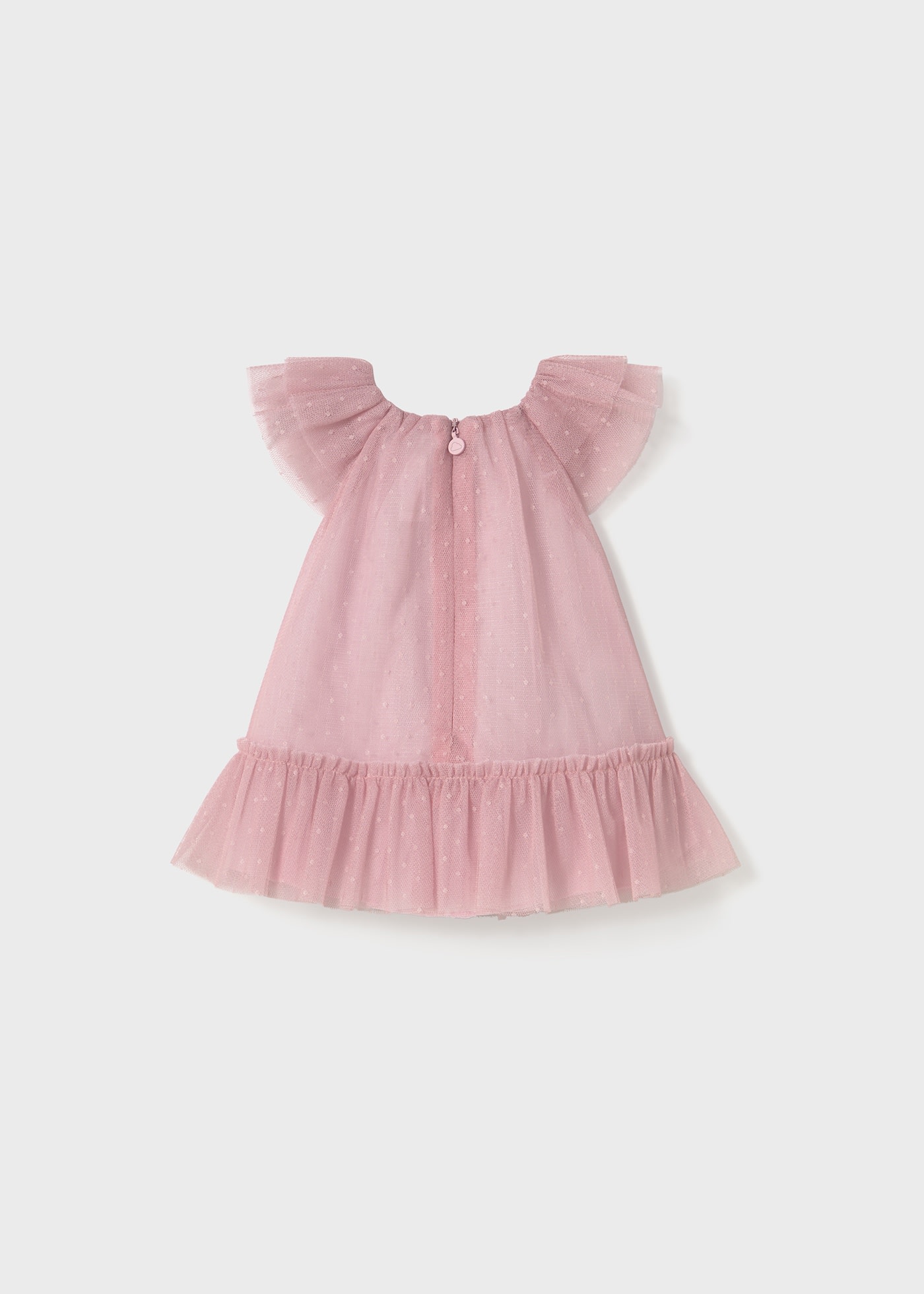 Newborn girl tulle dress