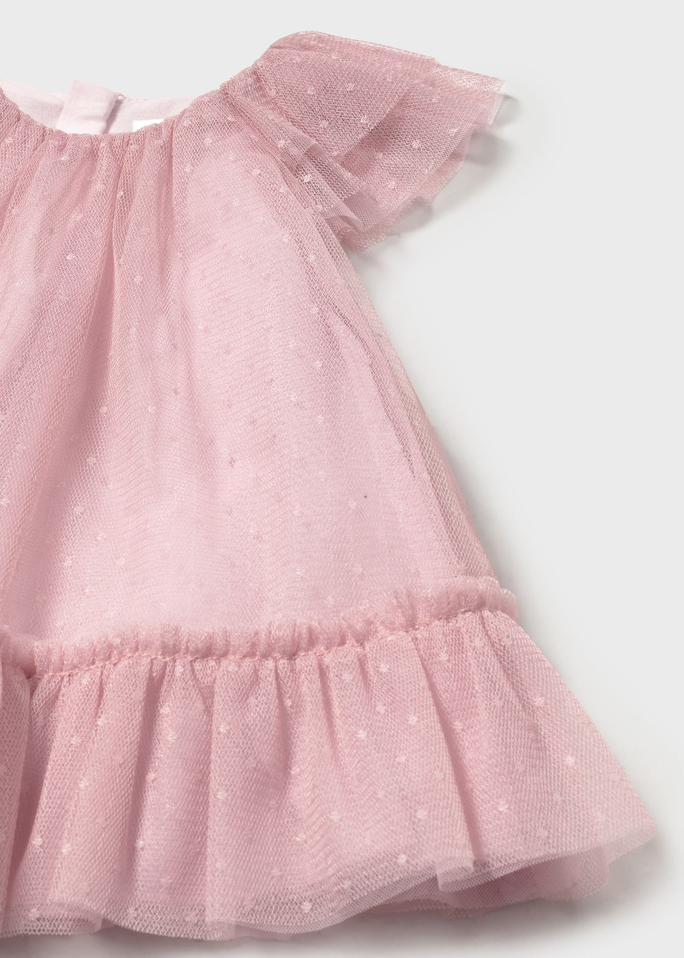 Newborn girl tulle dress