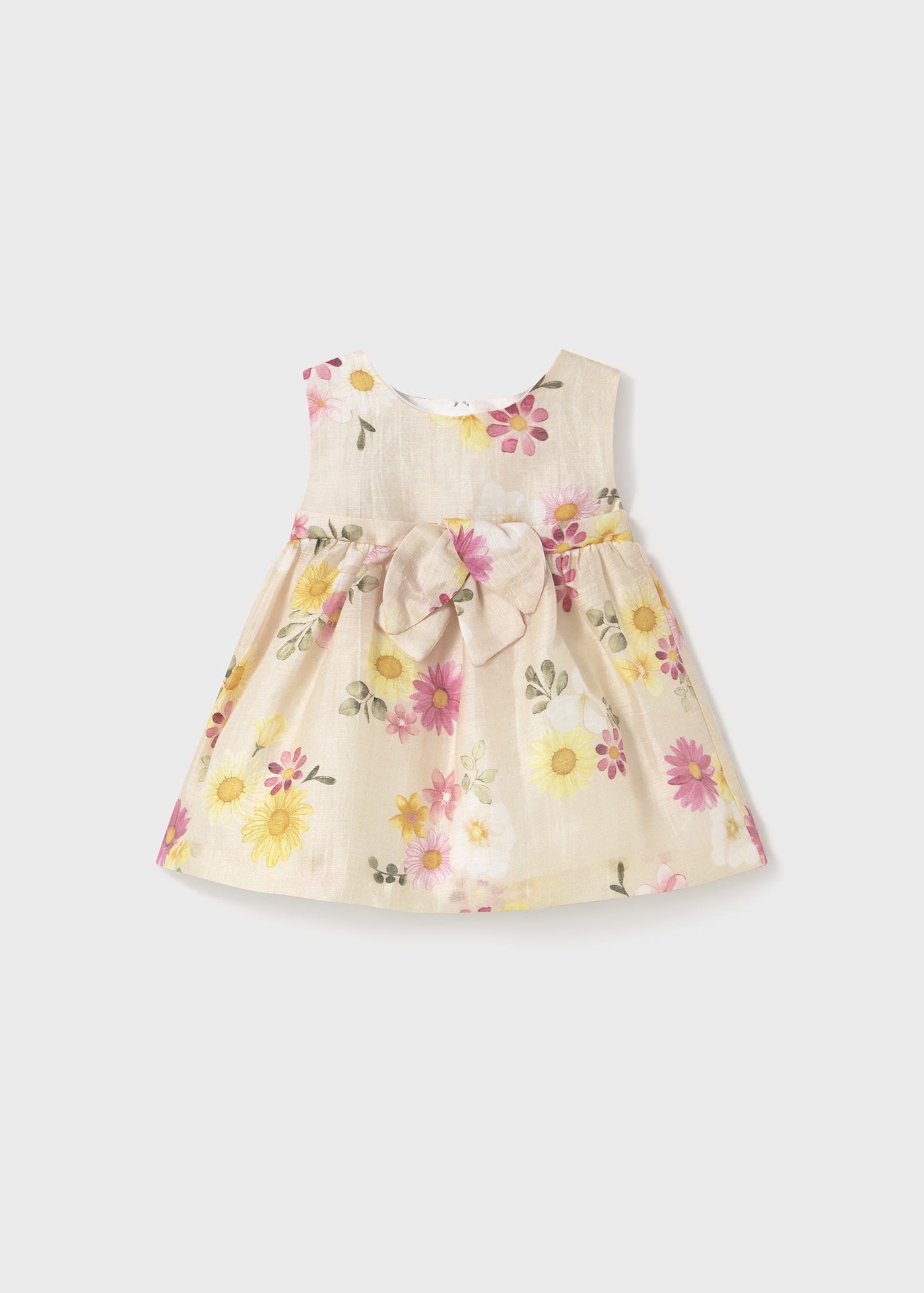 Newborn girl floral dress