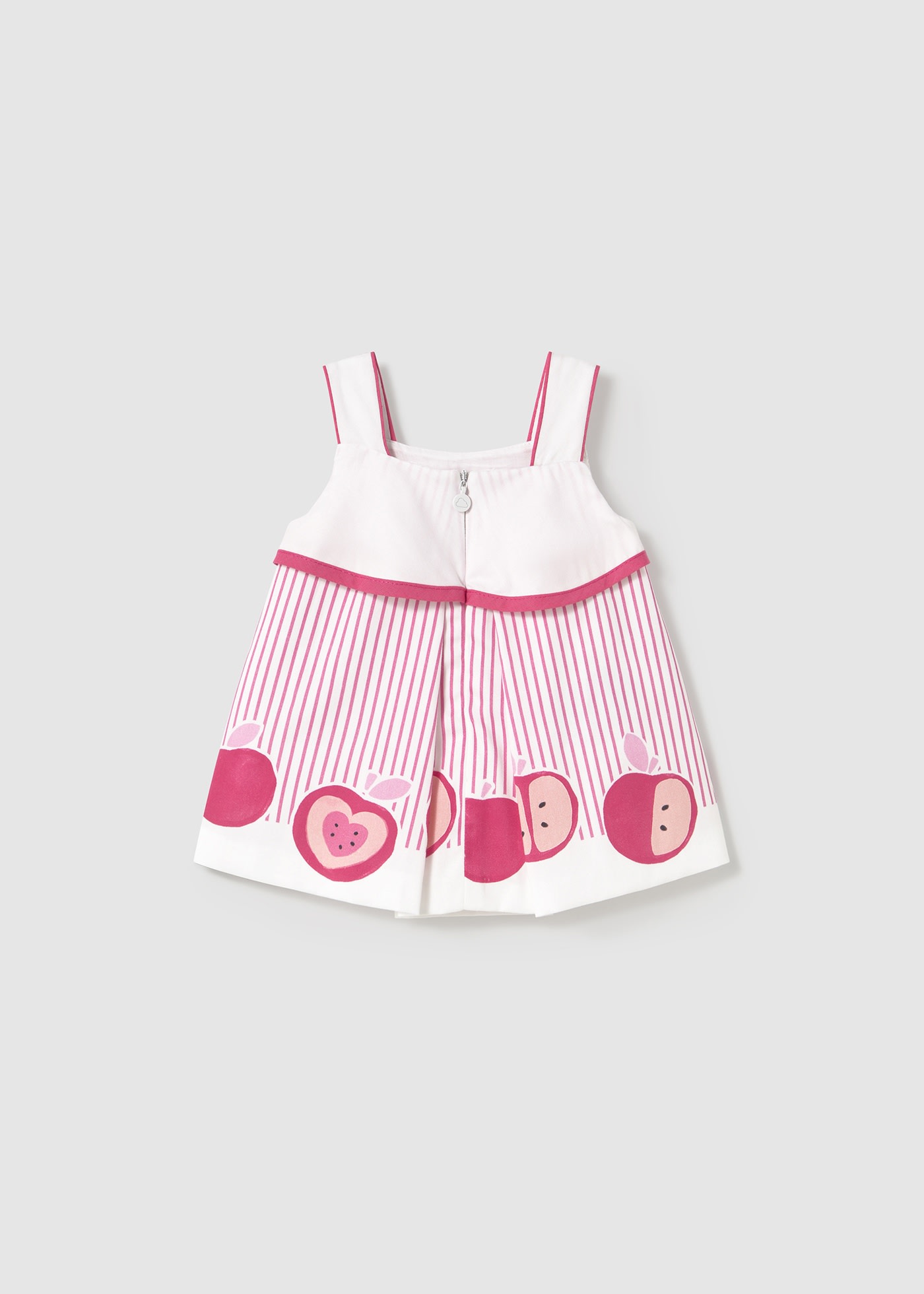 Vestido frutas recém nascida