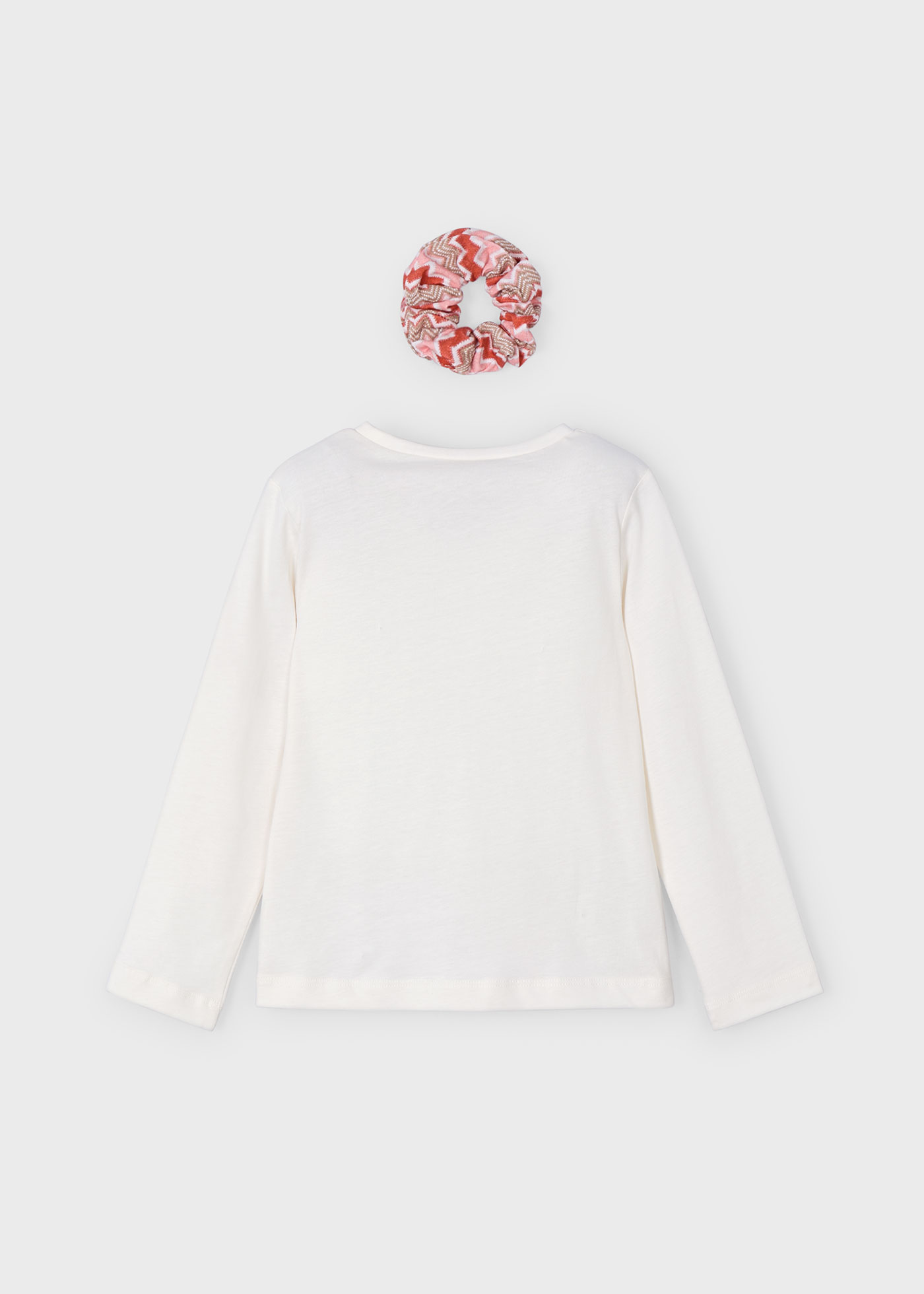 Camisola com fita elástica menina