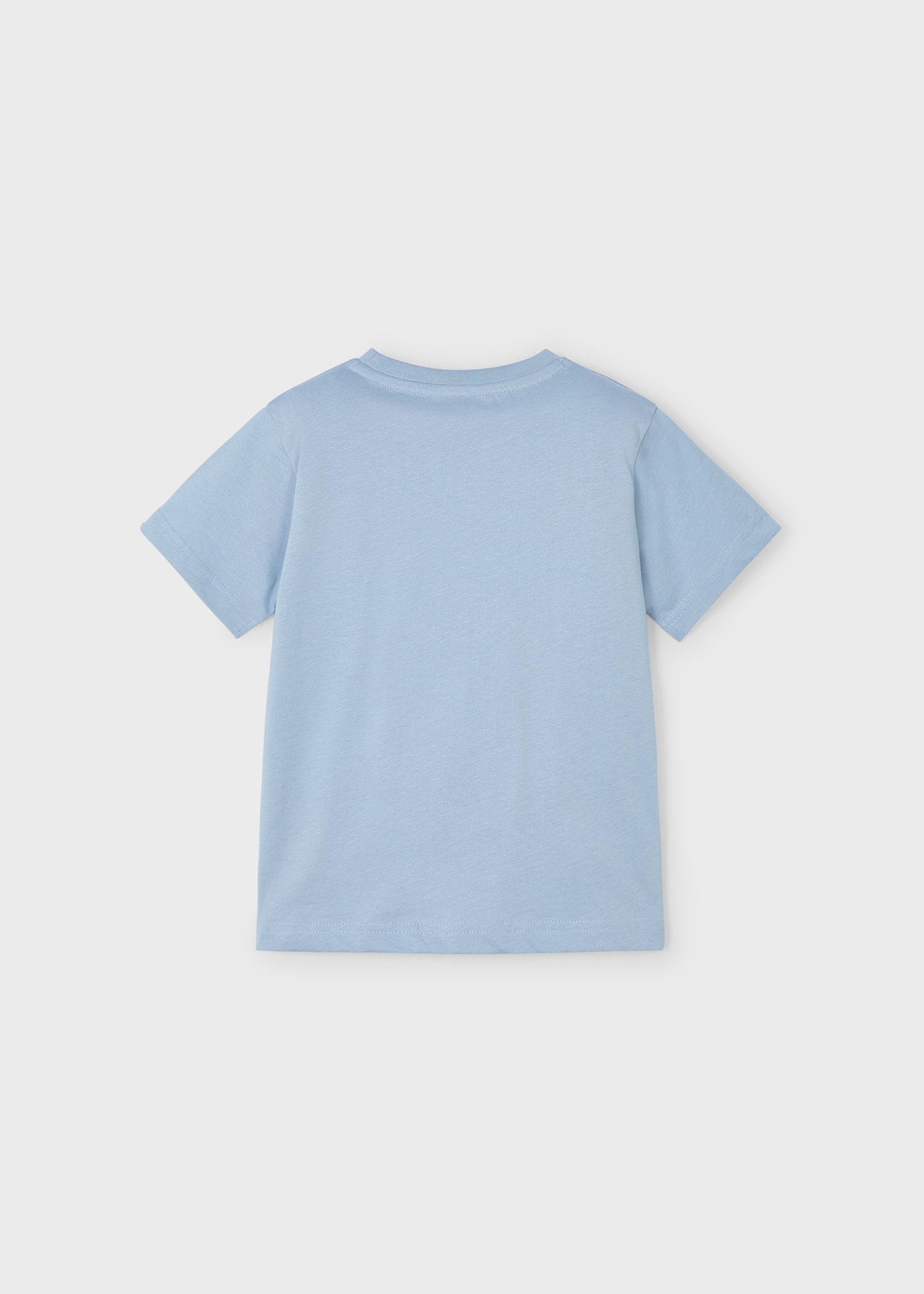 Boy embossed letter t-shirt