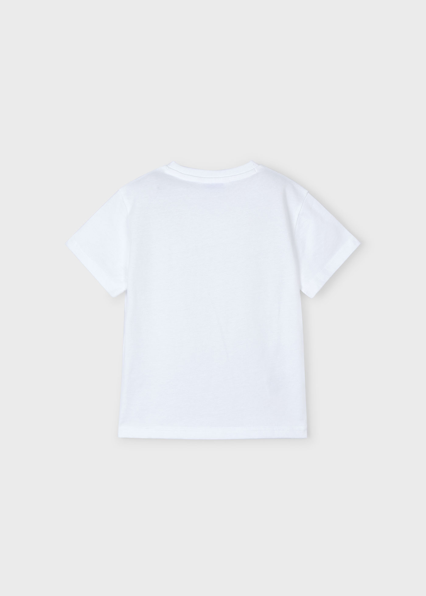 Boy print pocket t-shirt