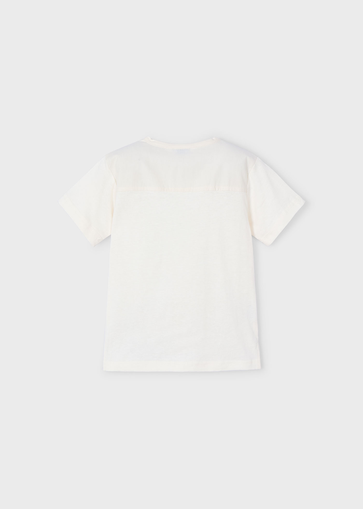 T-shirt col tunisien garçon
