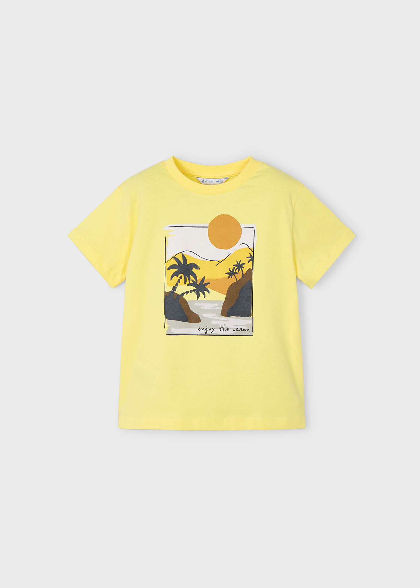 Camiseta paisaje niño