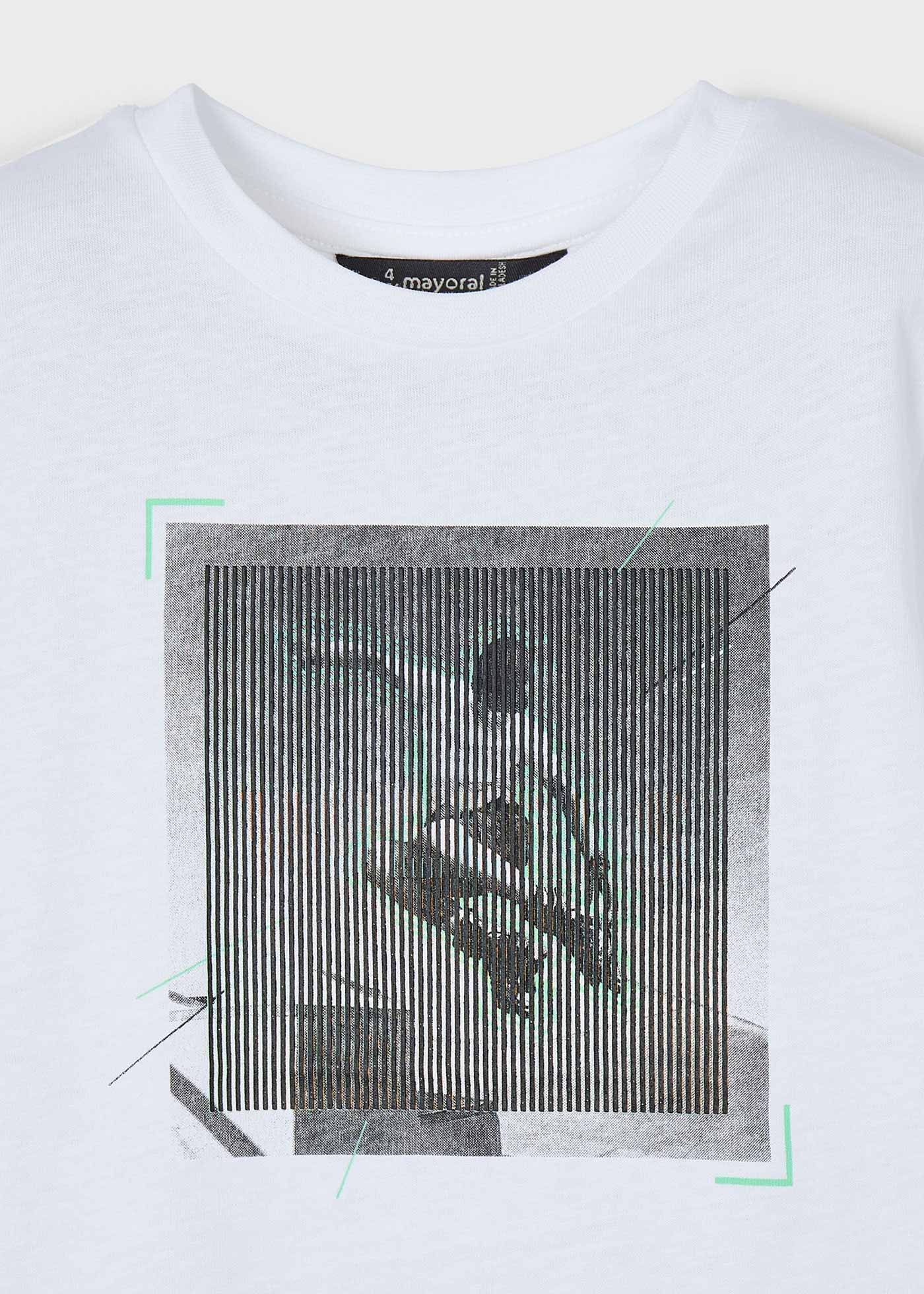 Camiseta estampado lenticular niño