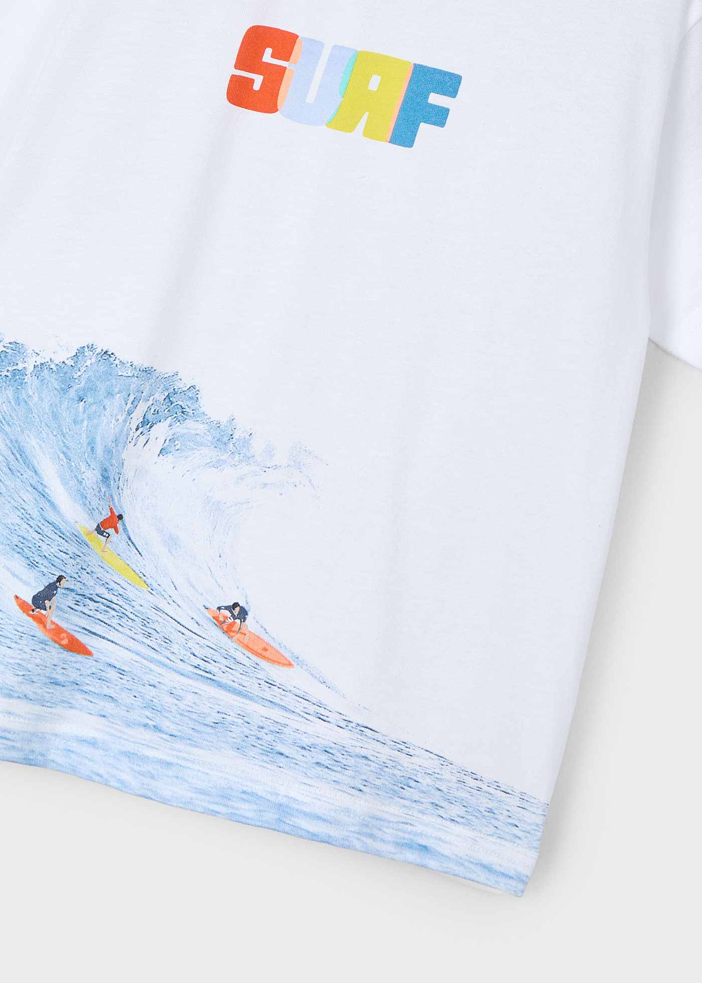 T-shirt onda menino