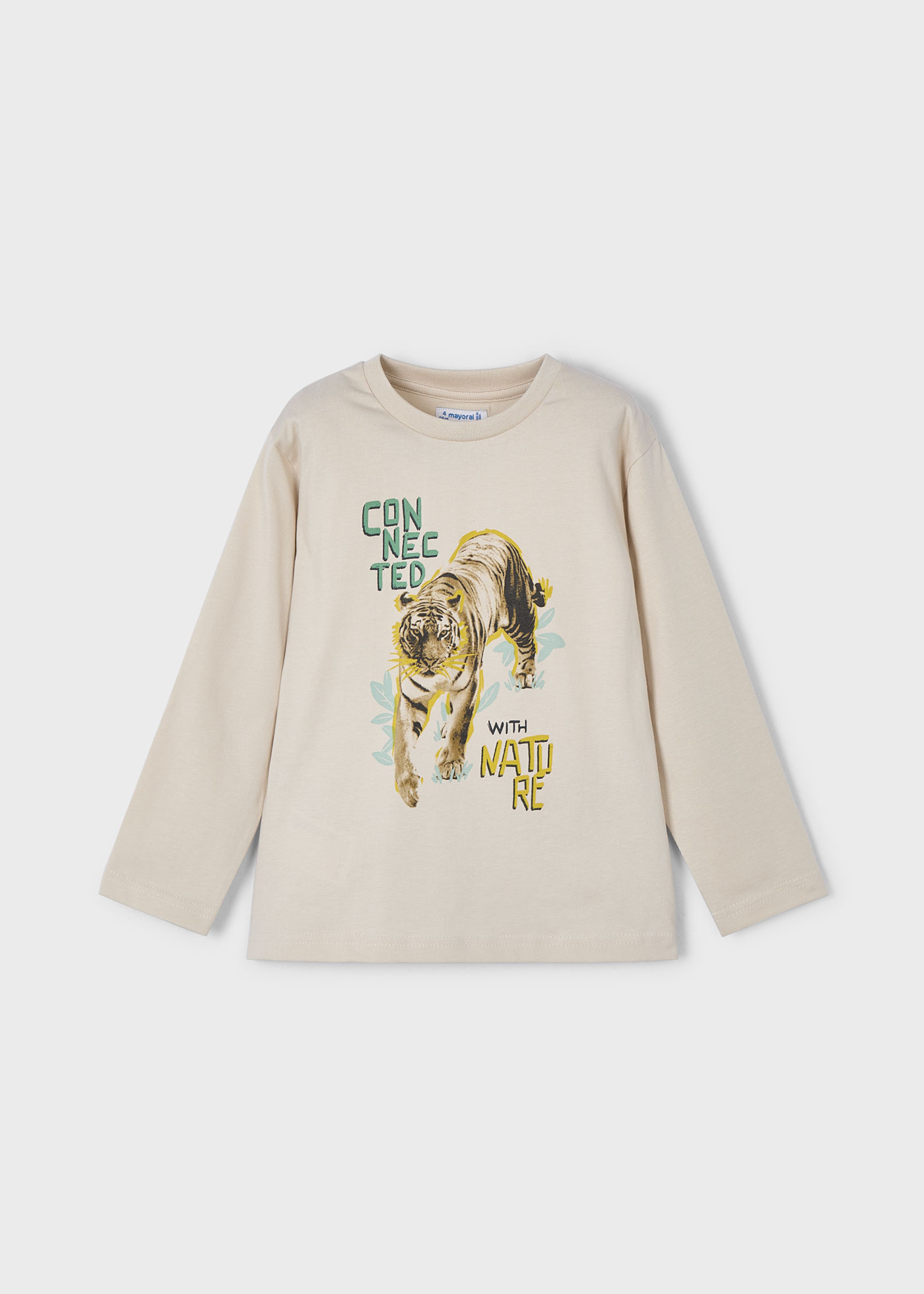 Boy Long Sleeve Tiger T-Shirt