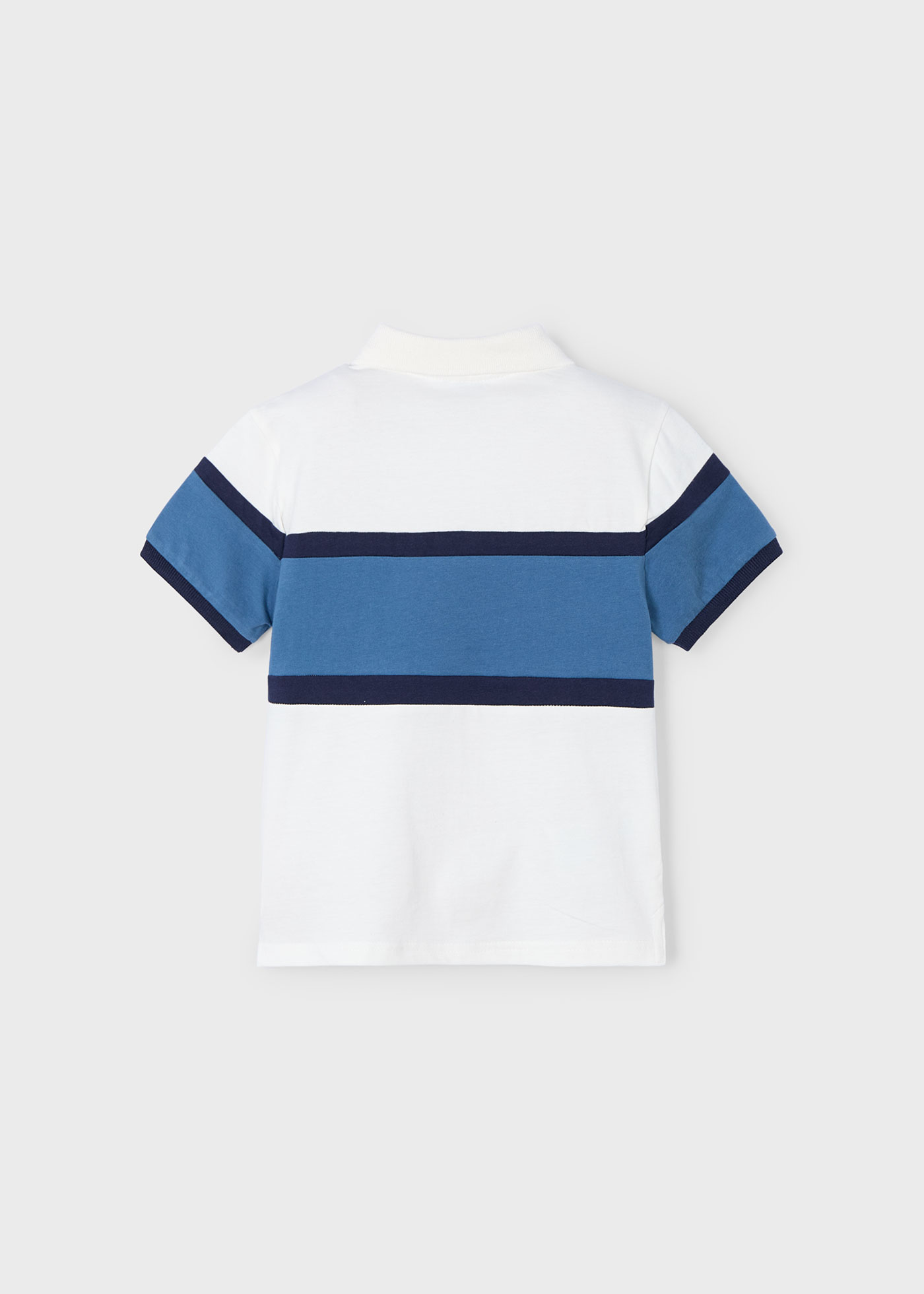 Polo bloc de culori baiat
