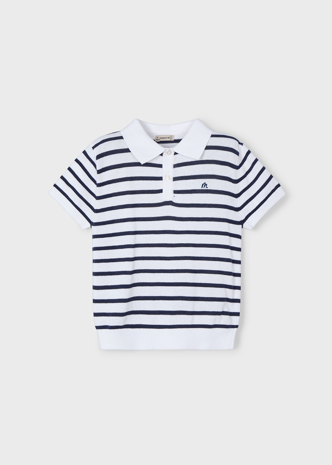 Boy Knit Polo Shirt