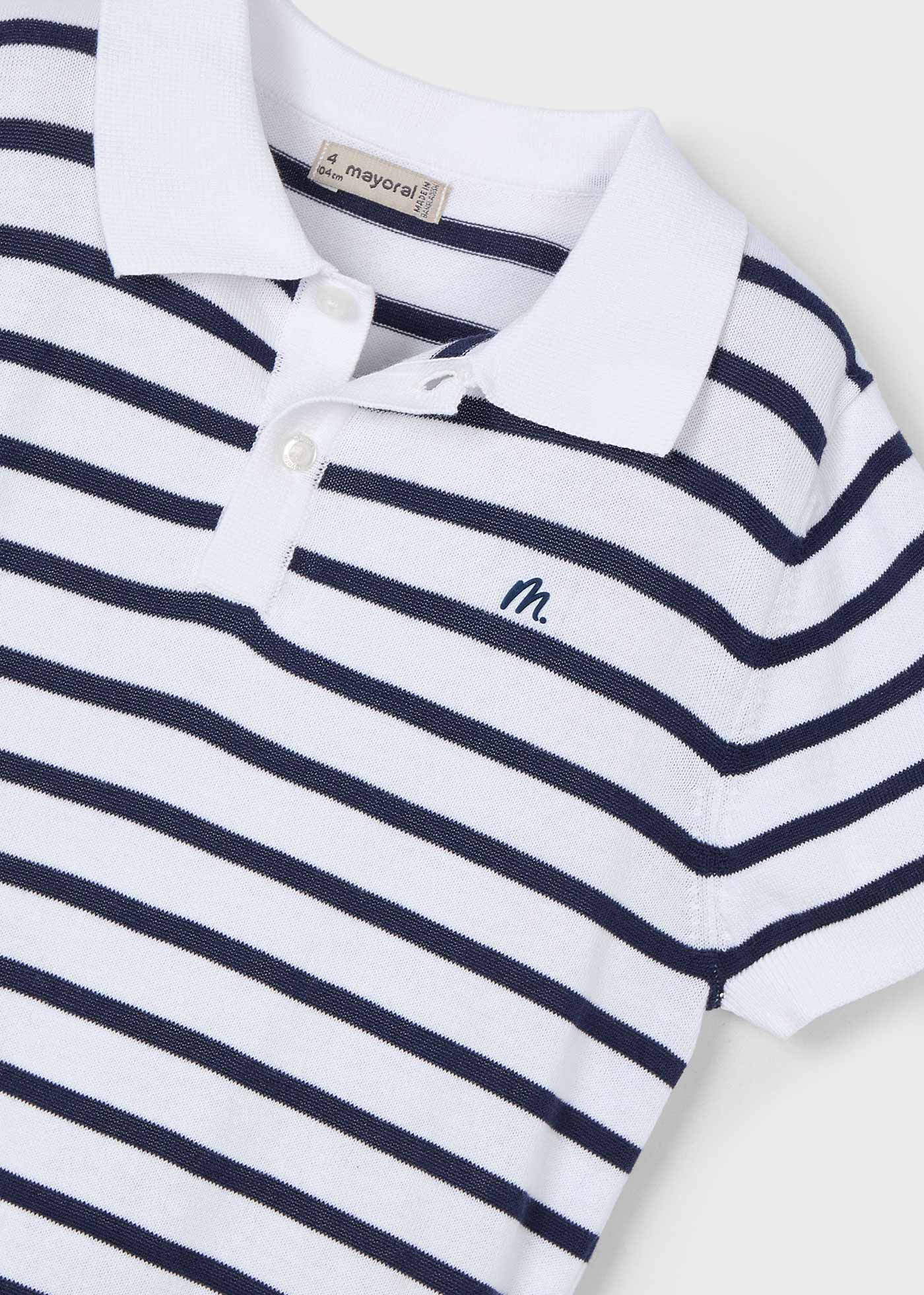 Boy Knit Polo Shirt