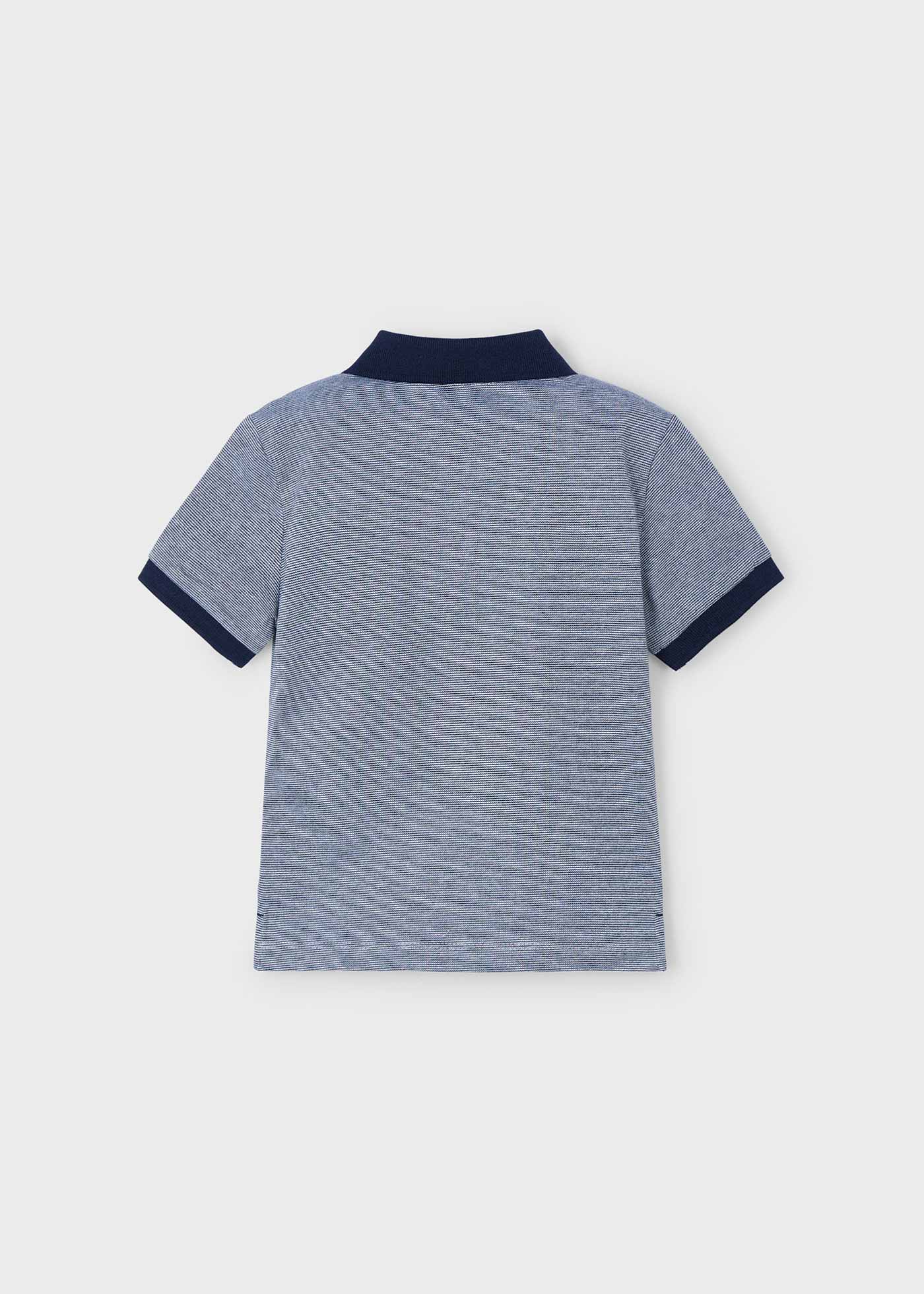 Poloshirt Kontrastdetails Jungen