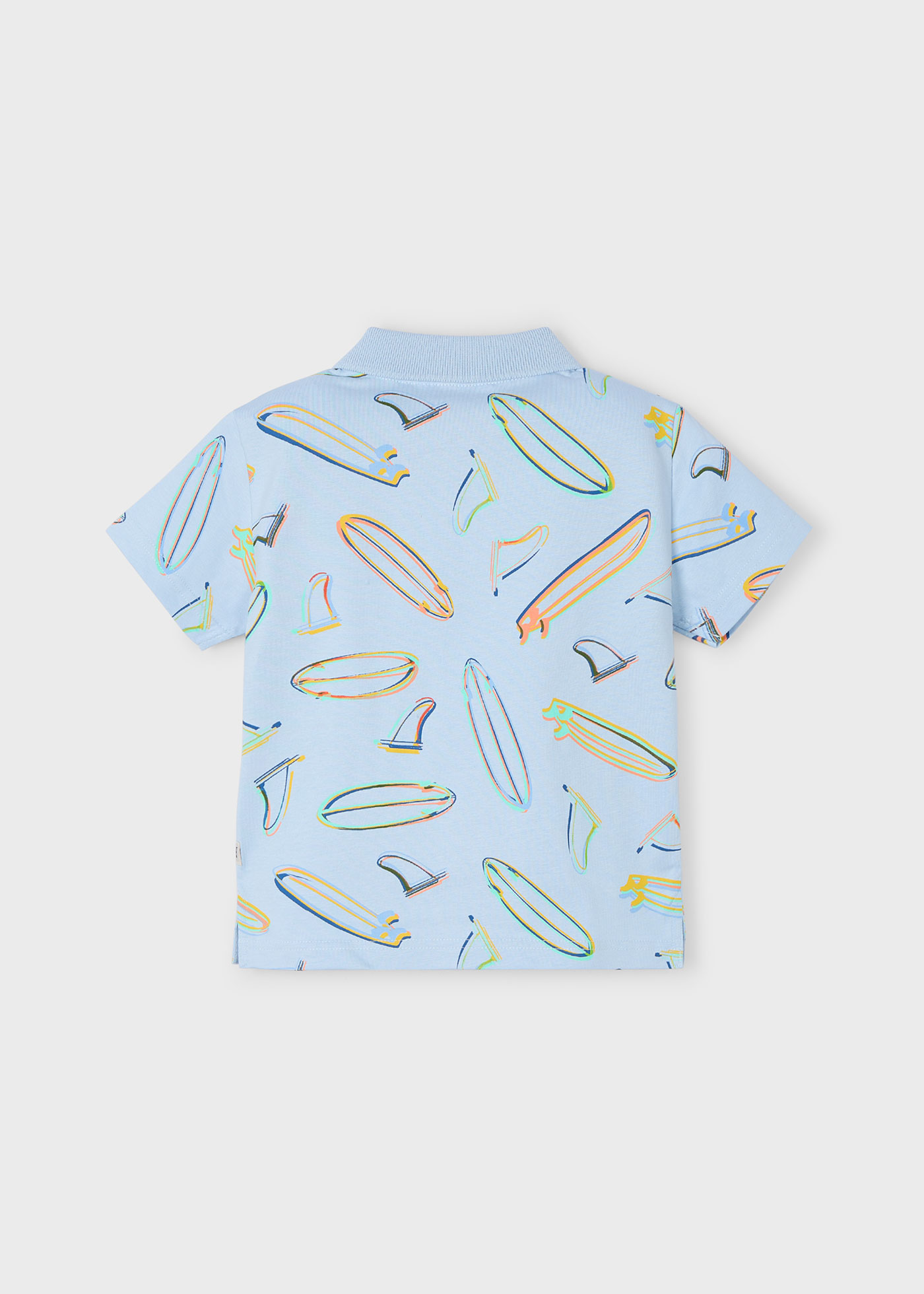 Boy summer print polo shirt