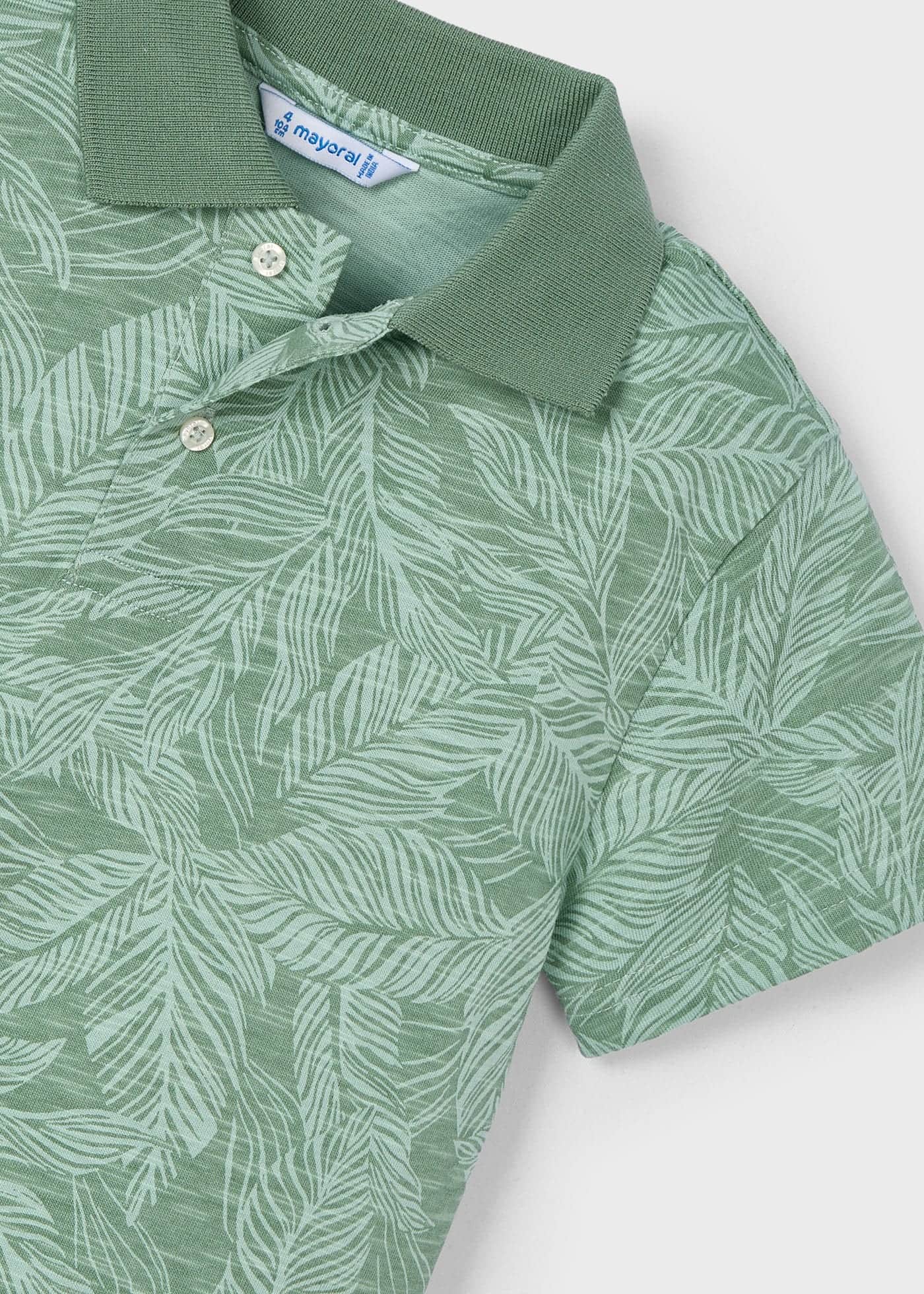 Boy summer print polo shirt