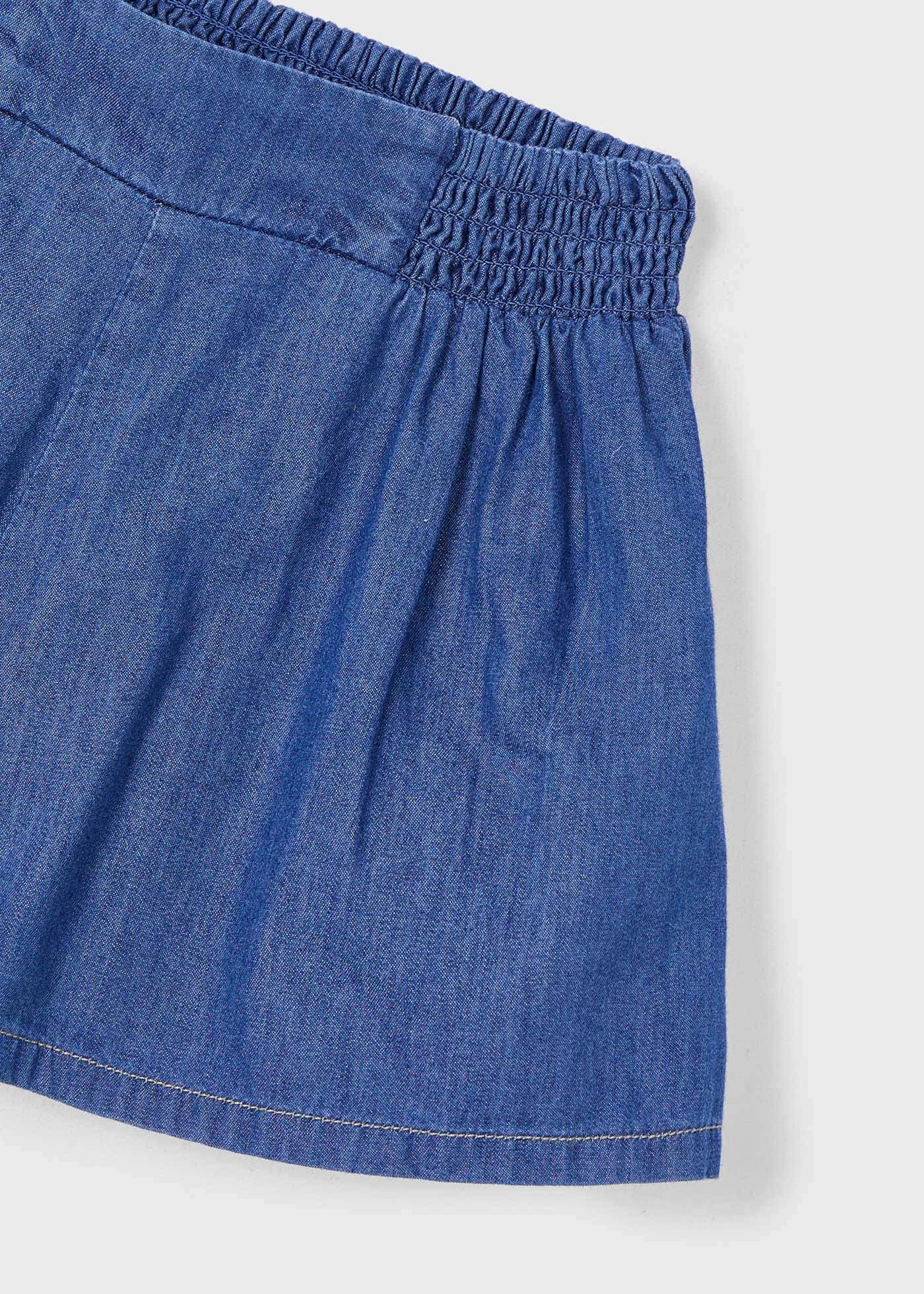 Girl Frayed Hem Shorts