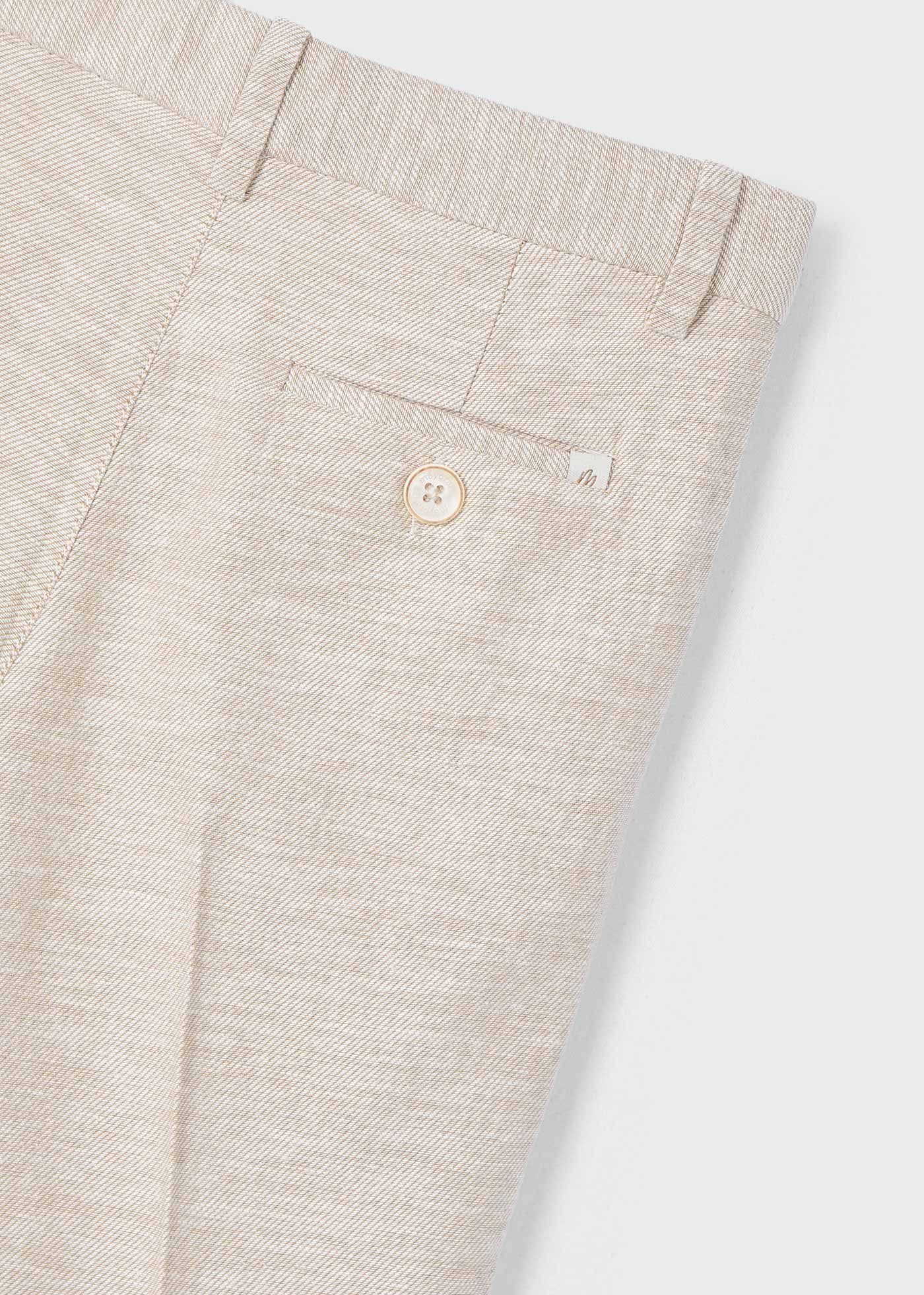 Bermuda elegante lino bambino