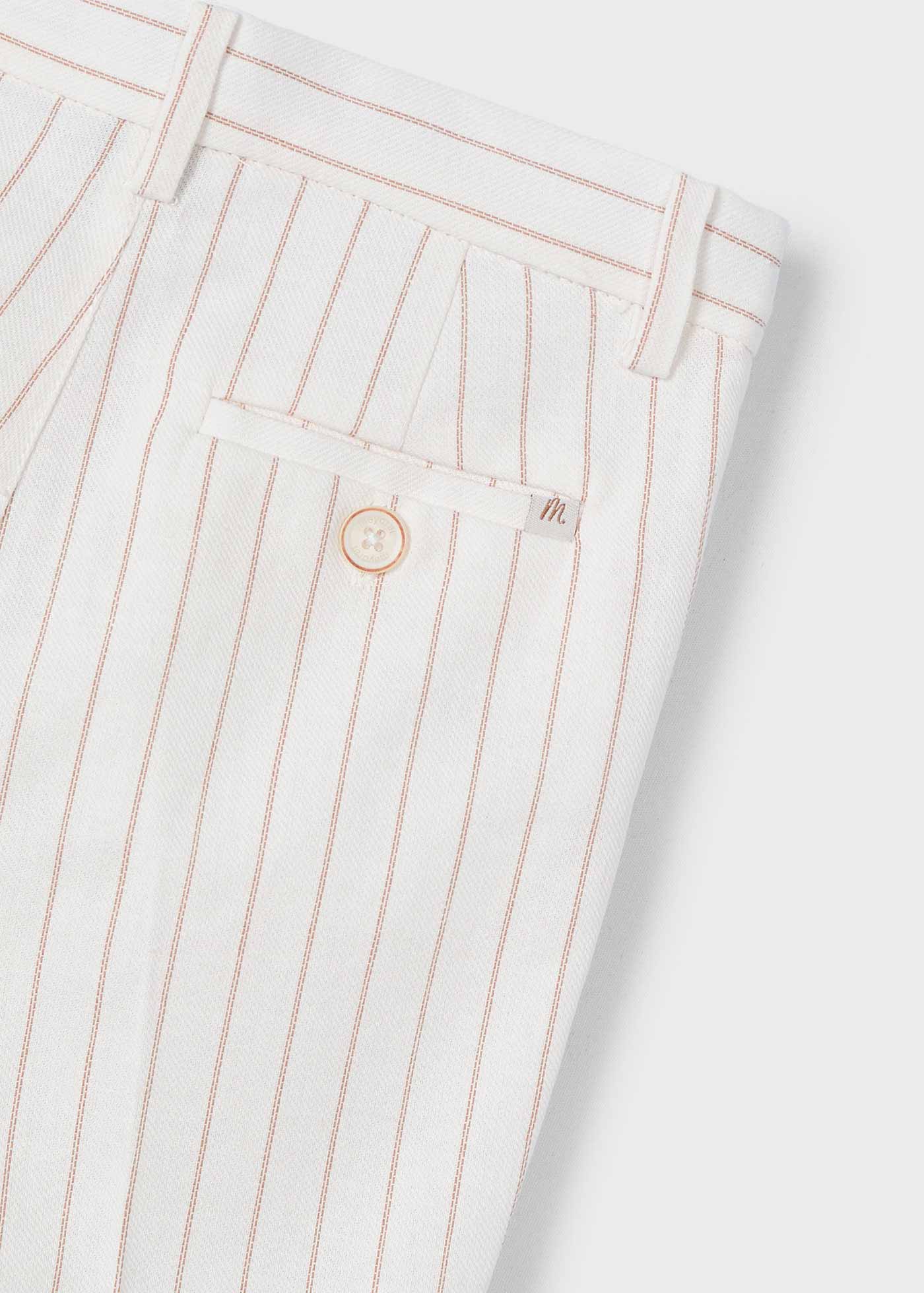 Bermuda elegante lino bambino