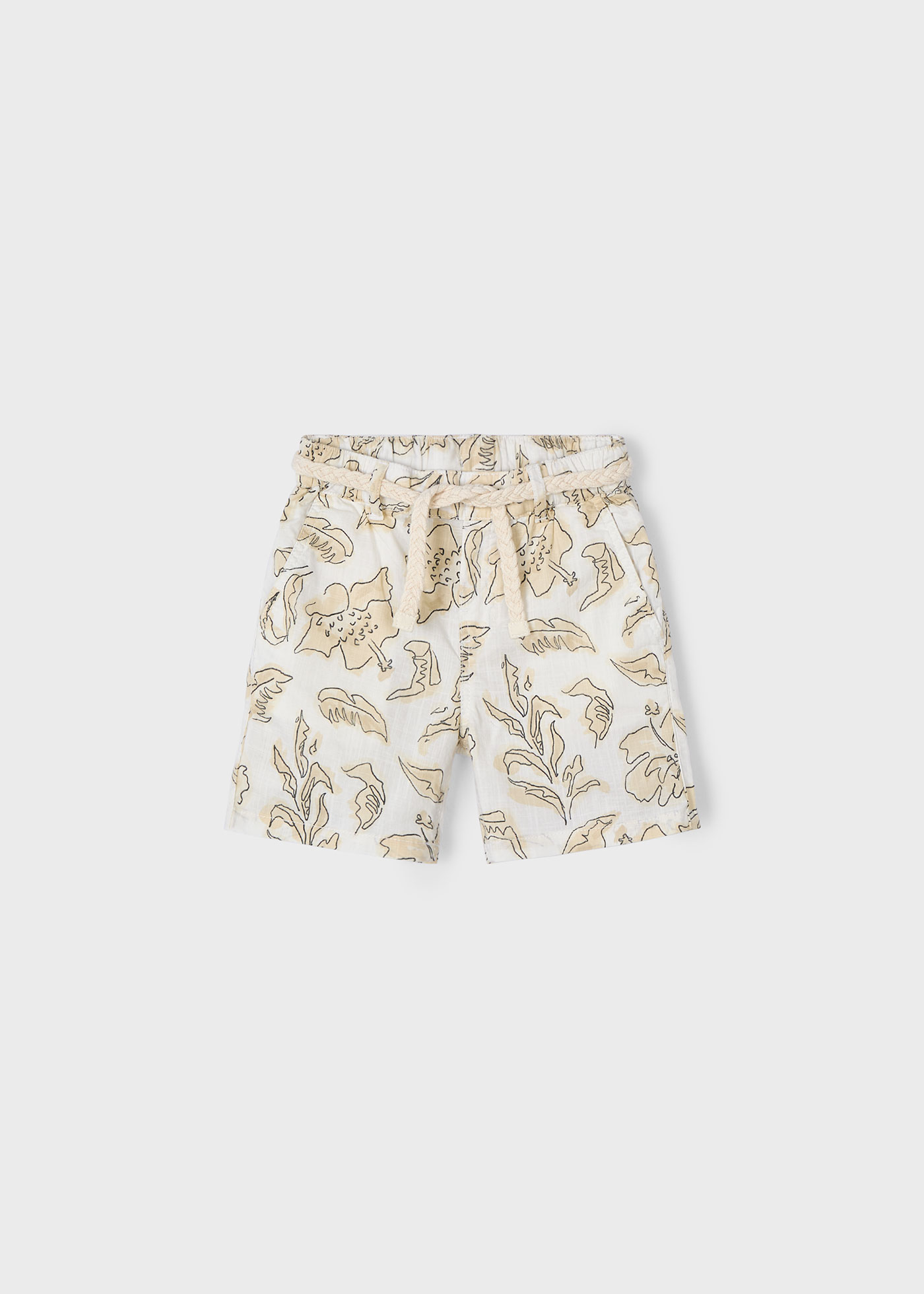 Bermudas estampada menino