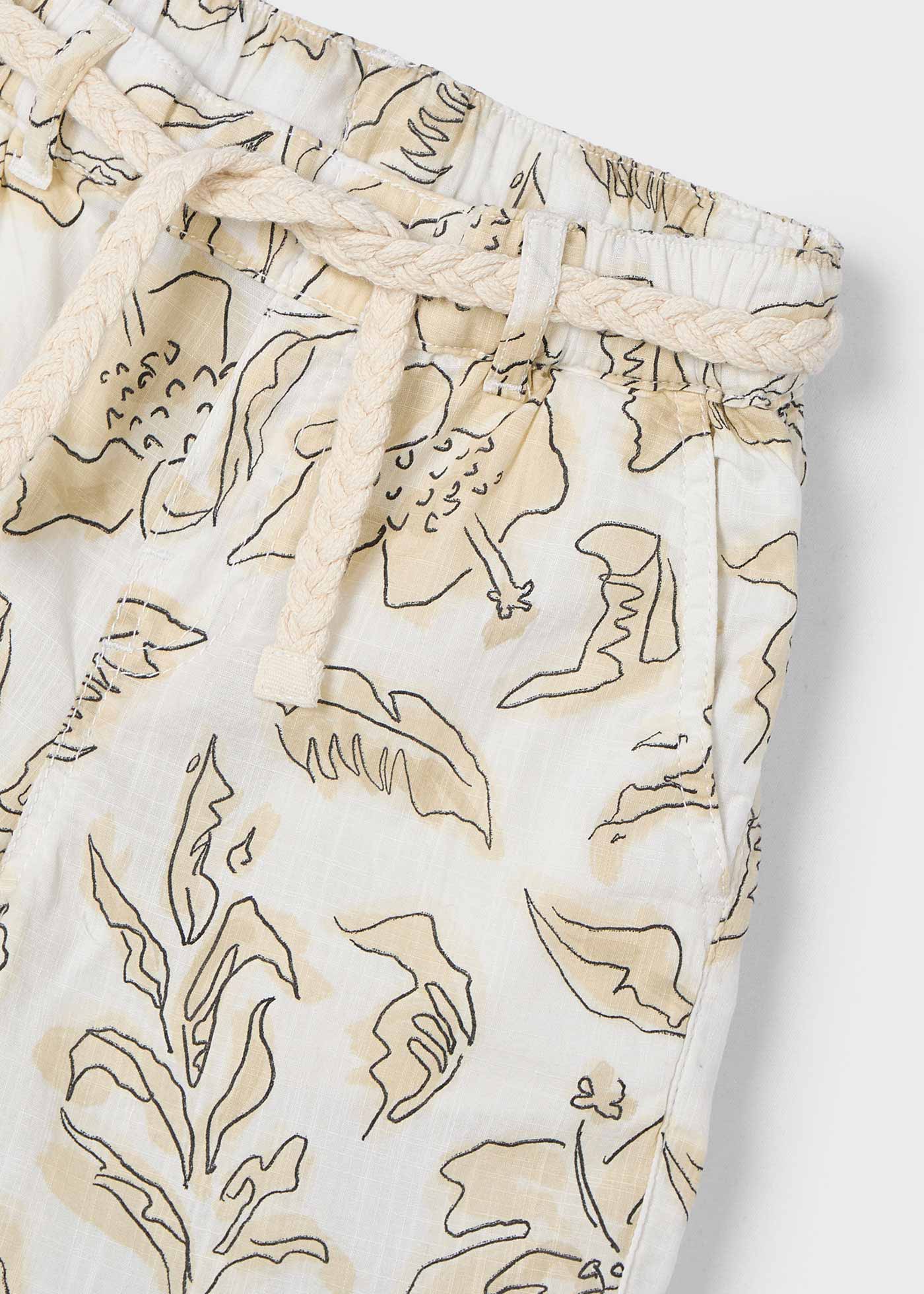 Bermudas estampada menino