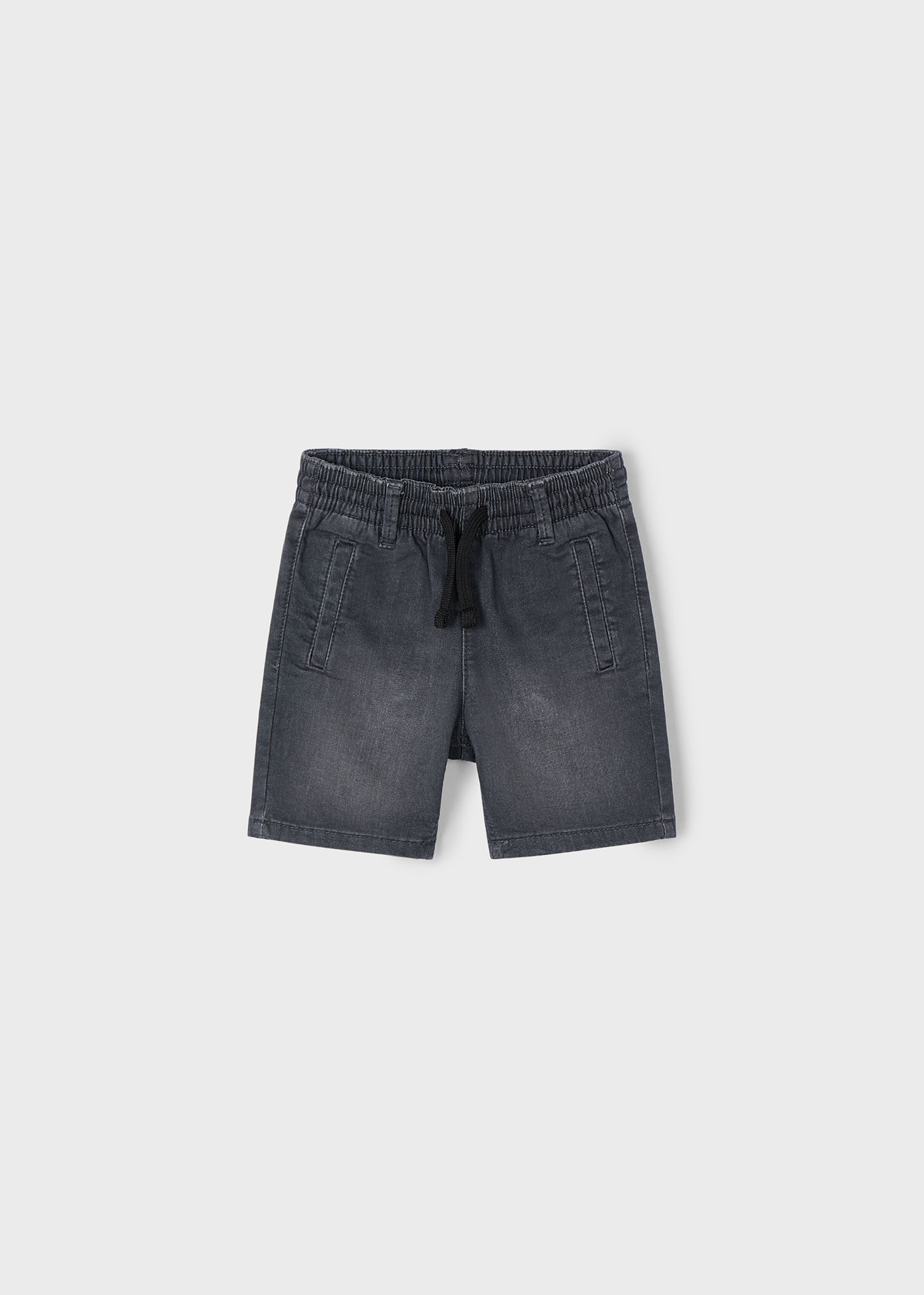 Bermuda jeans vita elasticizzata bambino