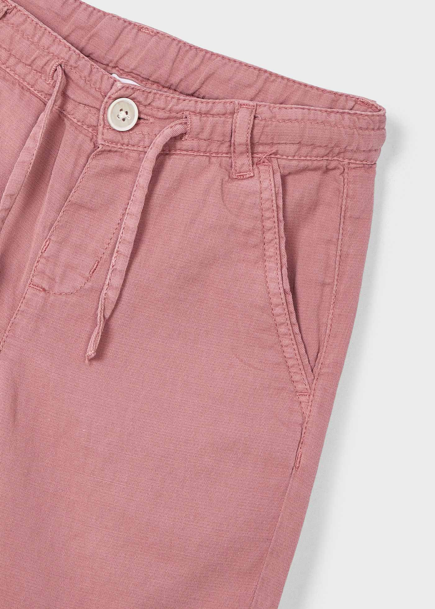 Bermudas cordão com linho menino