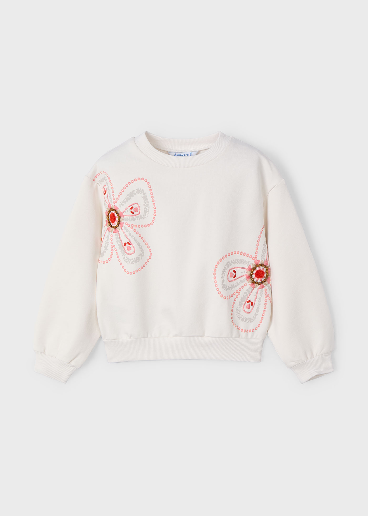 Girl Applique Sweatshirt