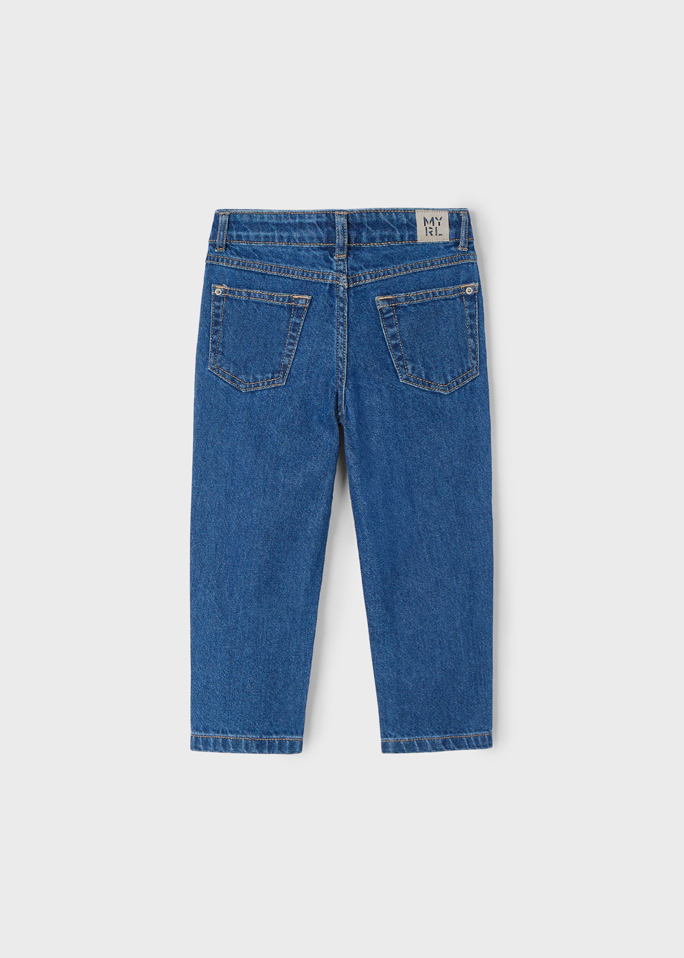 Pantalón vaquero holgado niña