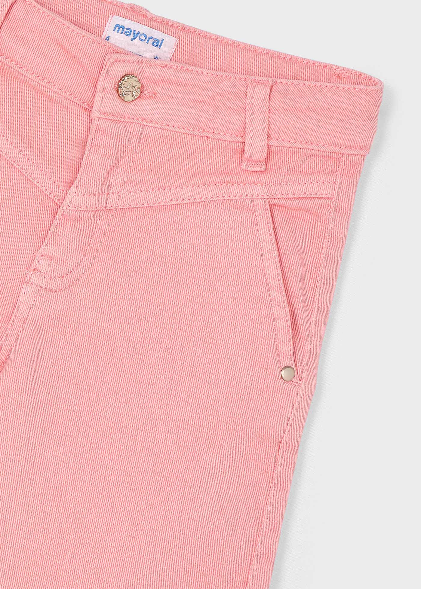 Girl wide fit twill trousers