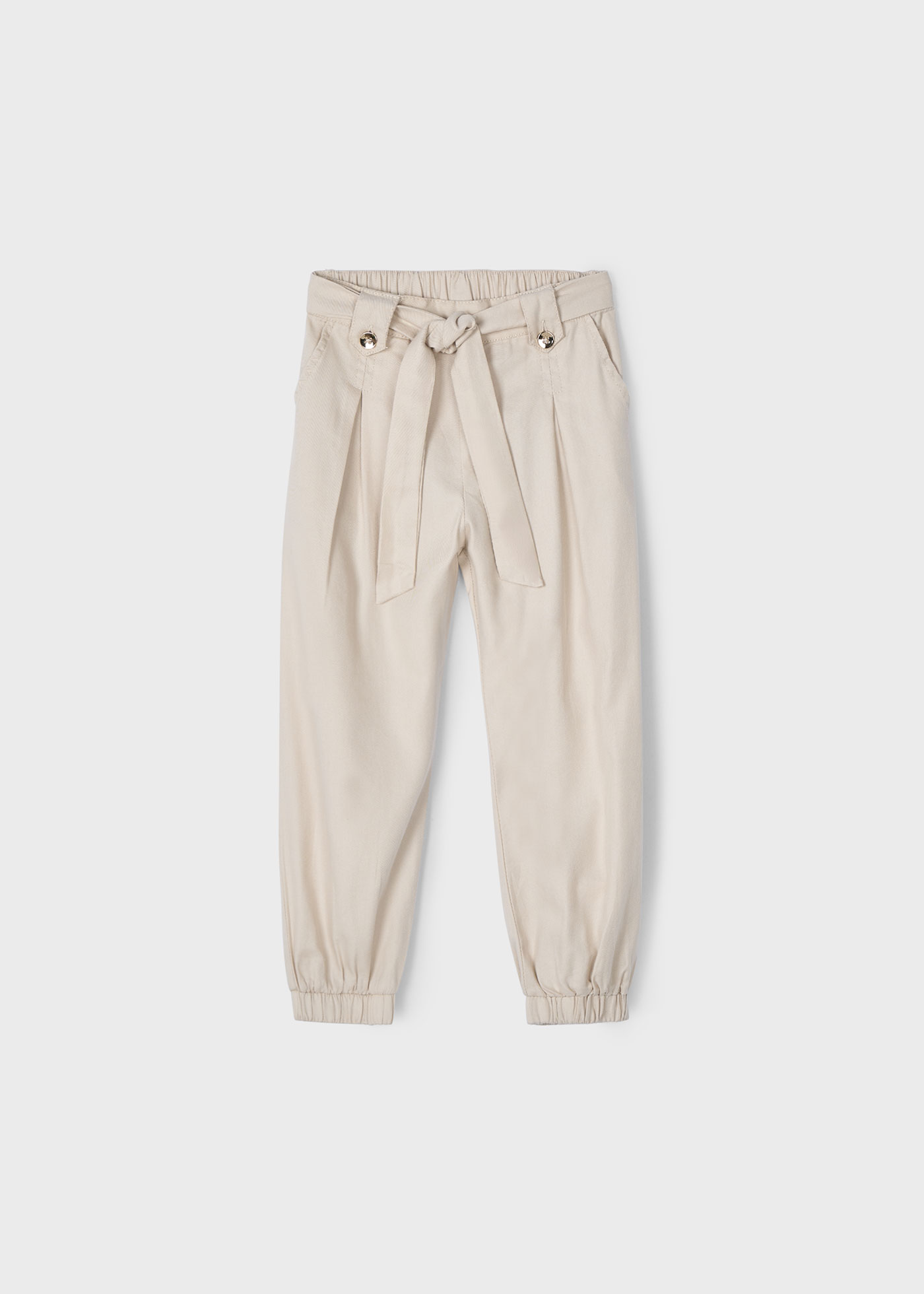 Girl flowy balloon trousers