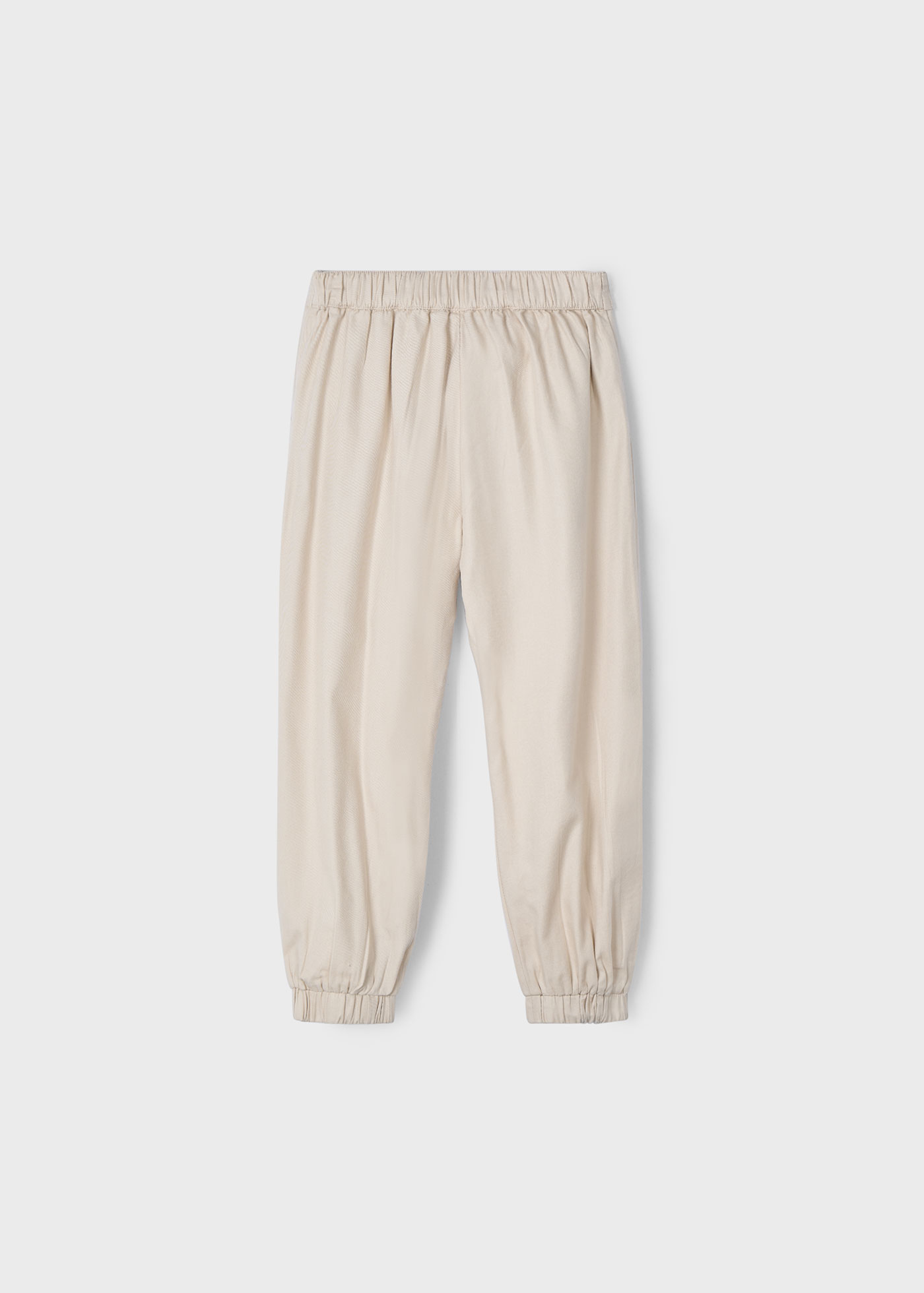 Girl flowy balloon trousers