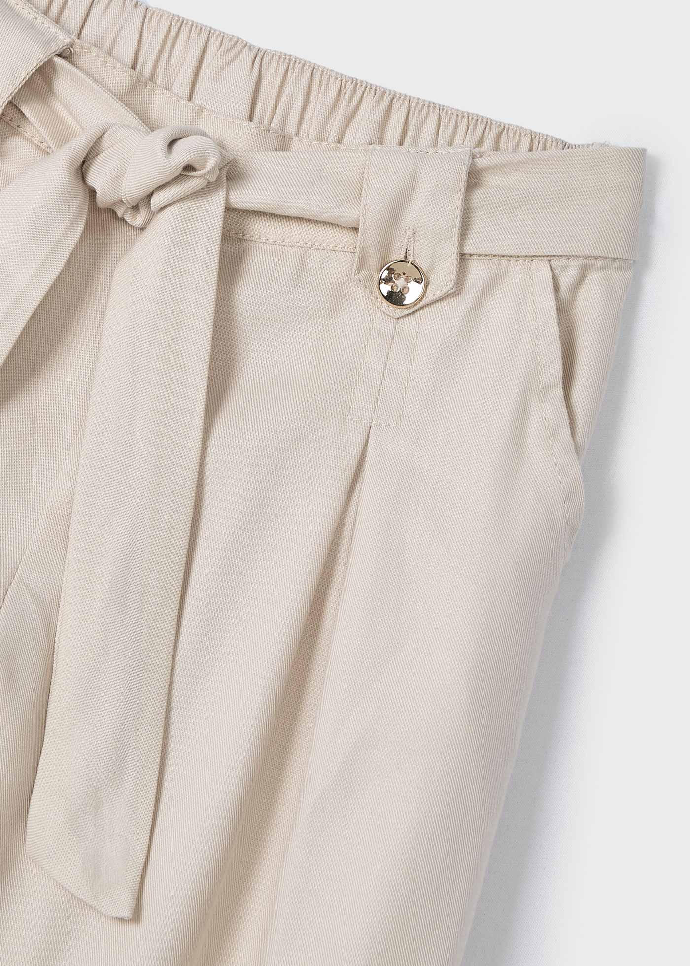 Girl flowy balloon trousers